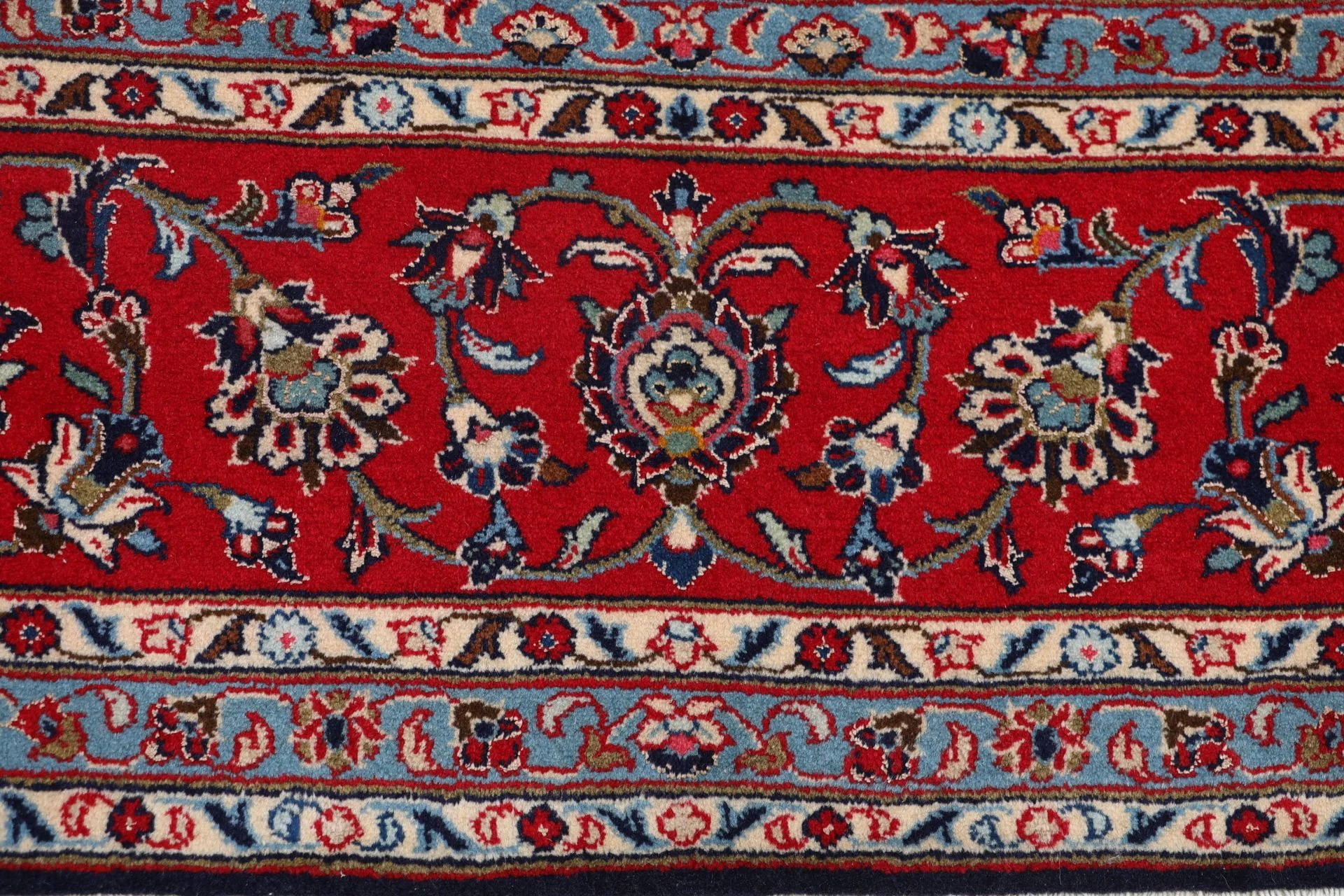 Kashan Perserteppich aus Iran, 248 × 350 cm