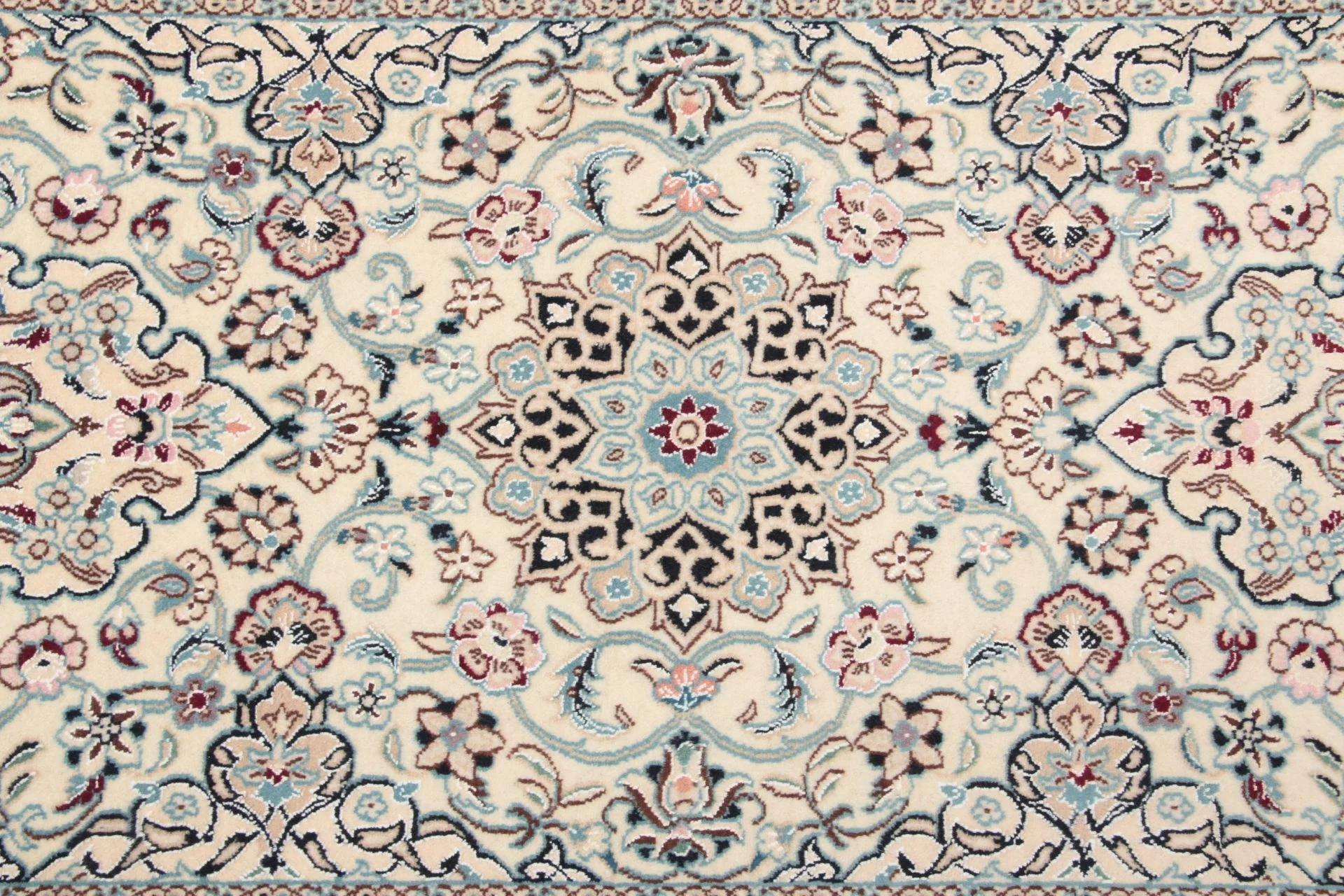 Nain Perserteppich aus Iran, 80 × 420 cm
