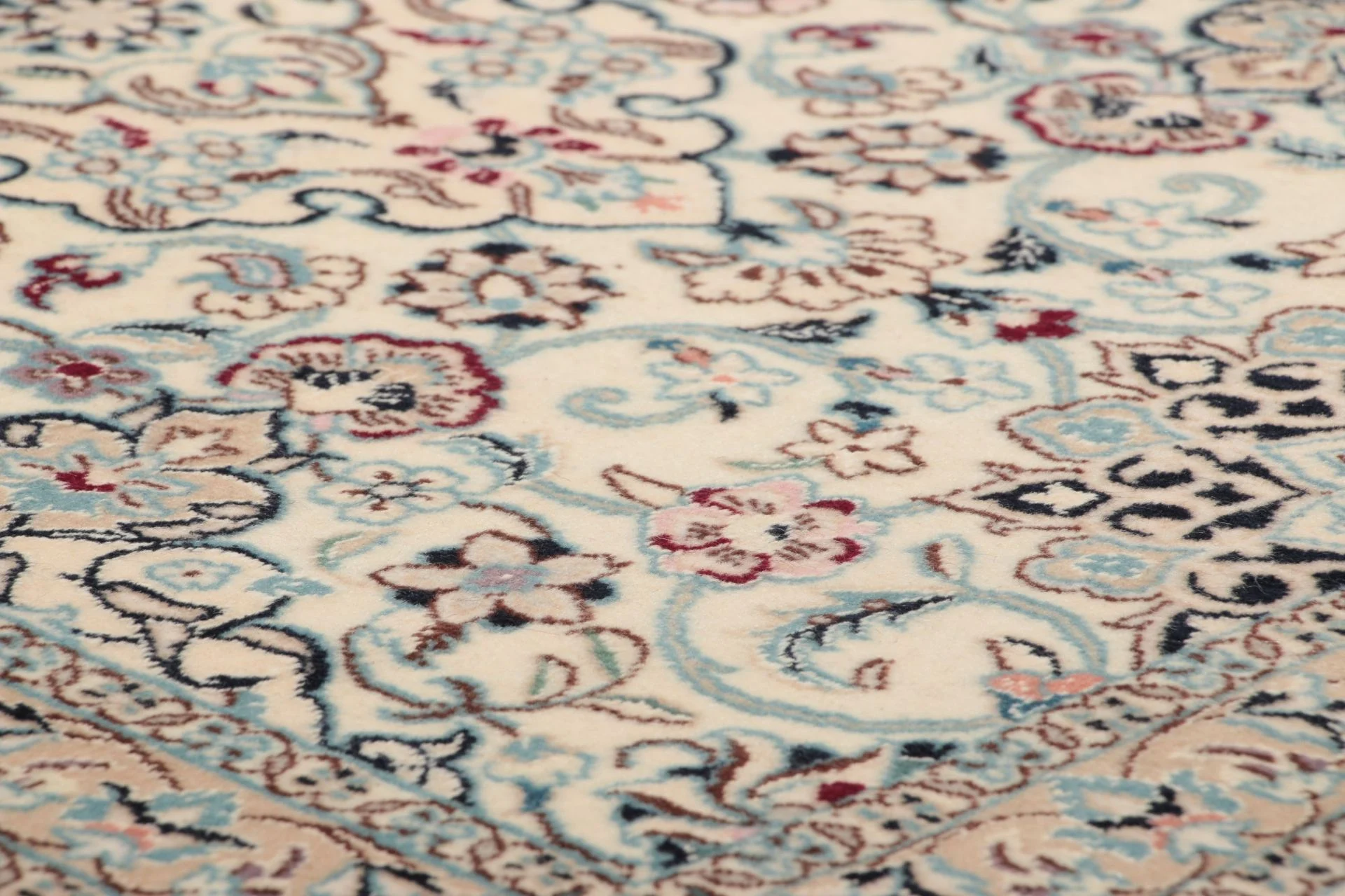 Nain Perserteppich aus Iran, 80 × 420 cm