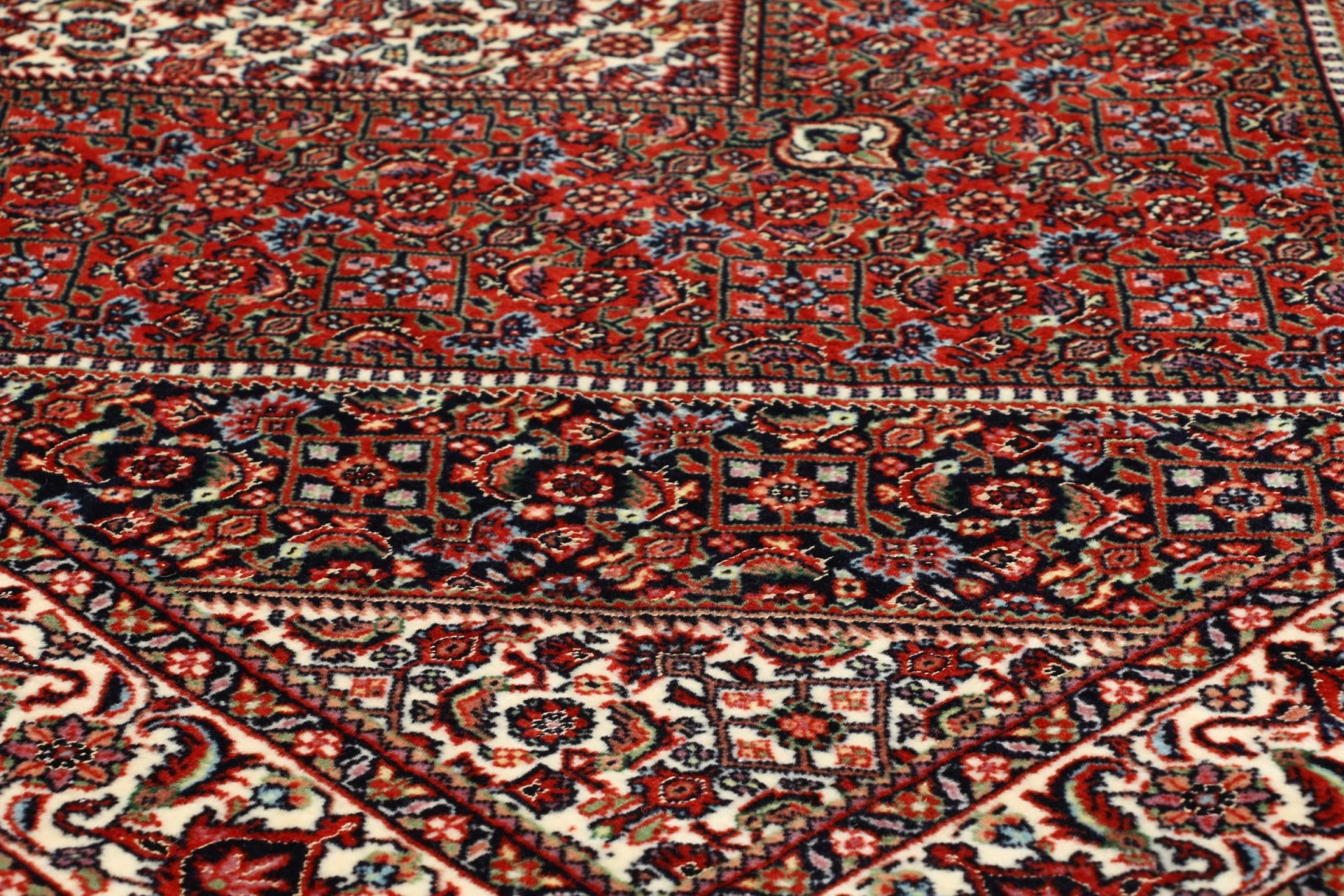 Handgeknüpfter Bijar Perserteppich, 115 × 190 cm, Wolle & Seide