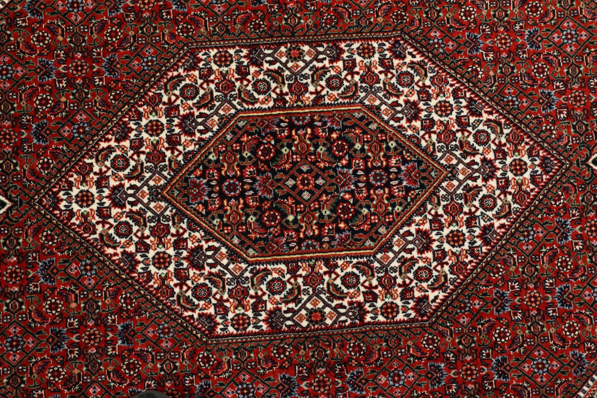 Handgeknüpfter Bijar Perserteppich, 115 × 190 cm, Wolle & Seide