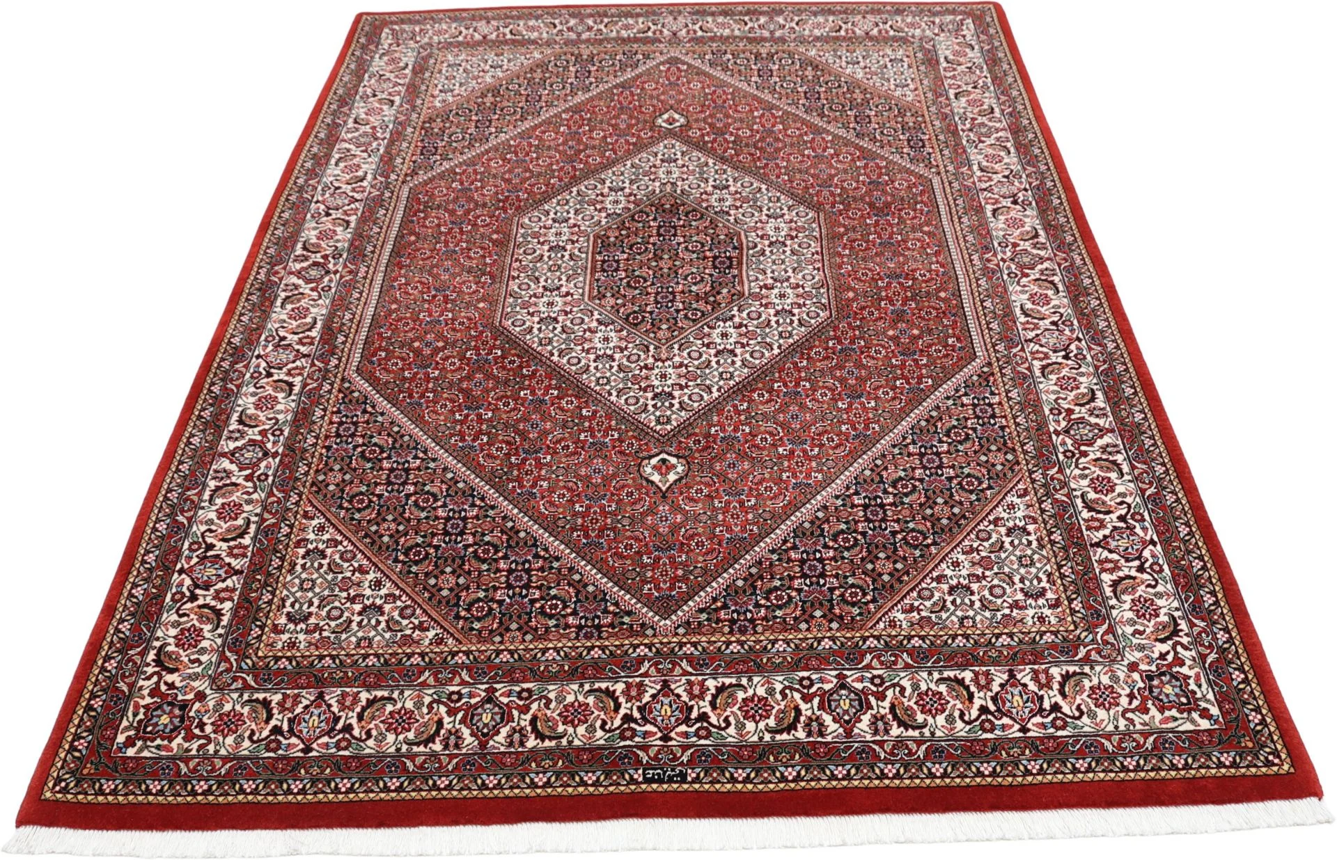 Handgeknüpfter Bijar Perserteppich 155 × 222 cm