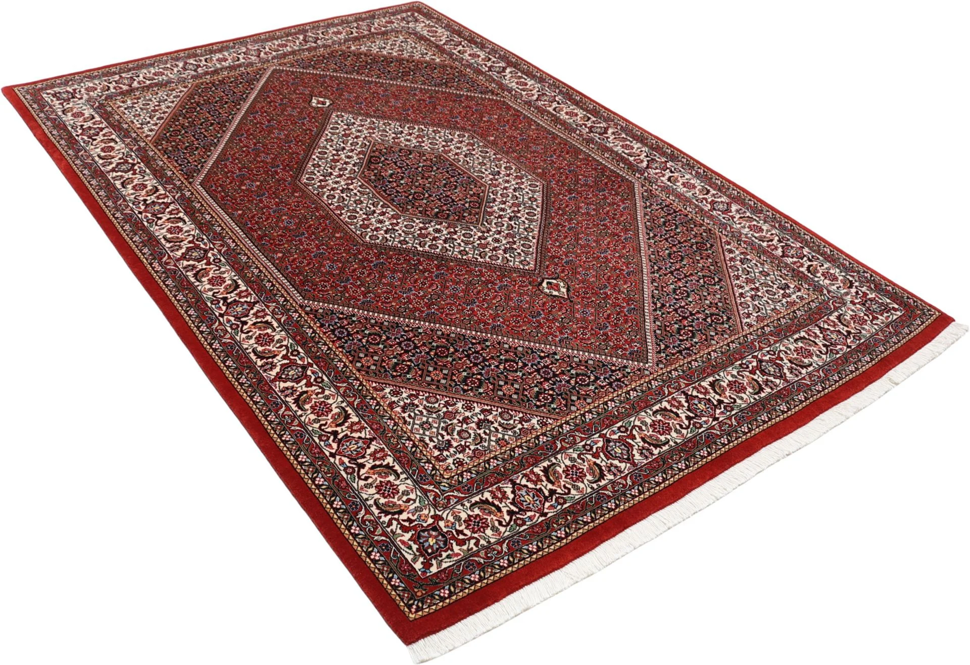 Handgeknüpfter Bijar Perserteppich 155 × 222 cm
