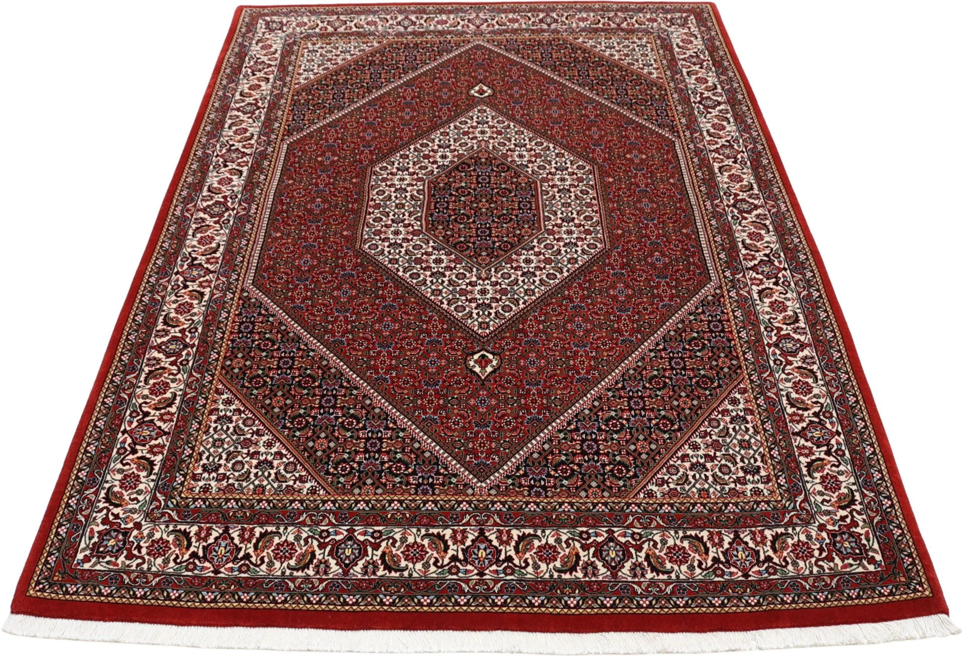 Handgeknüpfter Bijar Perserteppich 155 × 222 cm