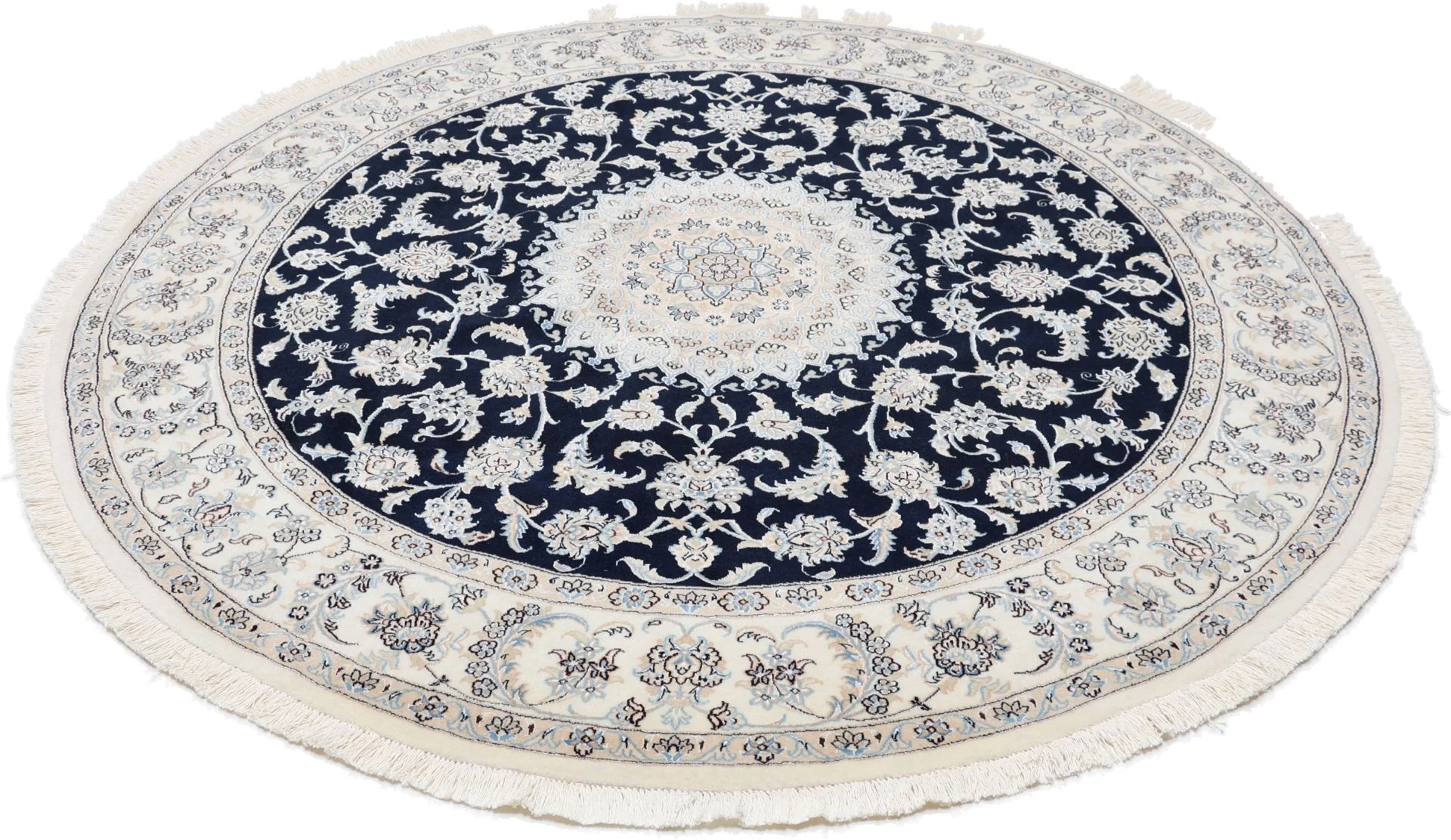 Nain Perserteppich aus Iran, 202 × 202 cm