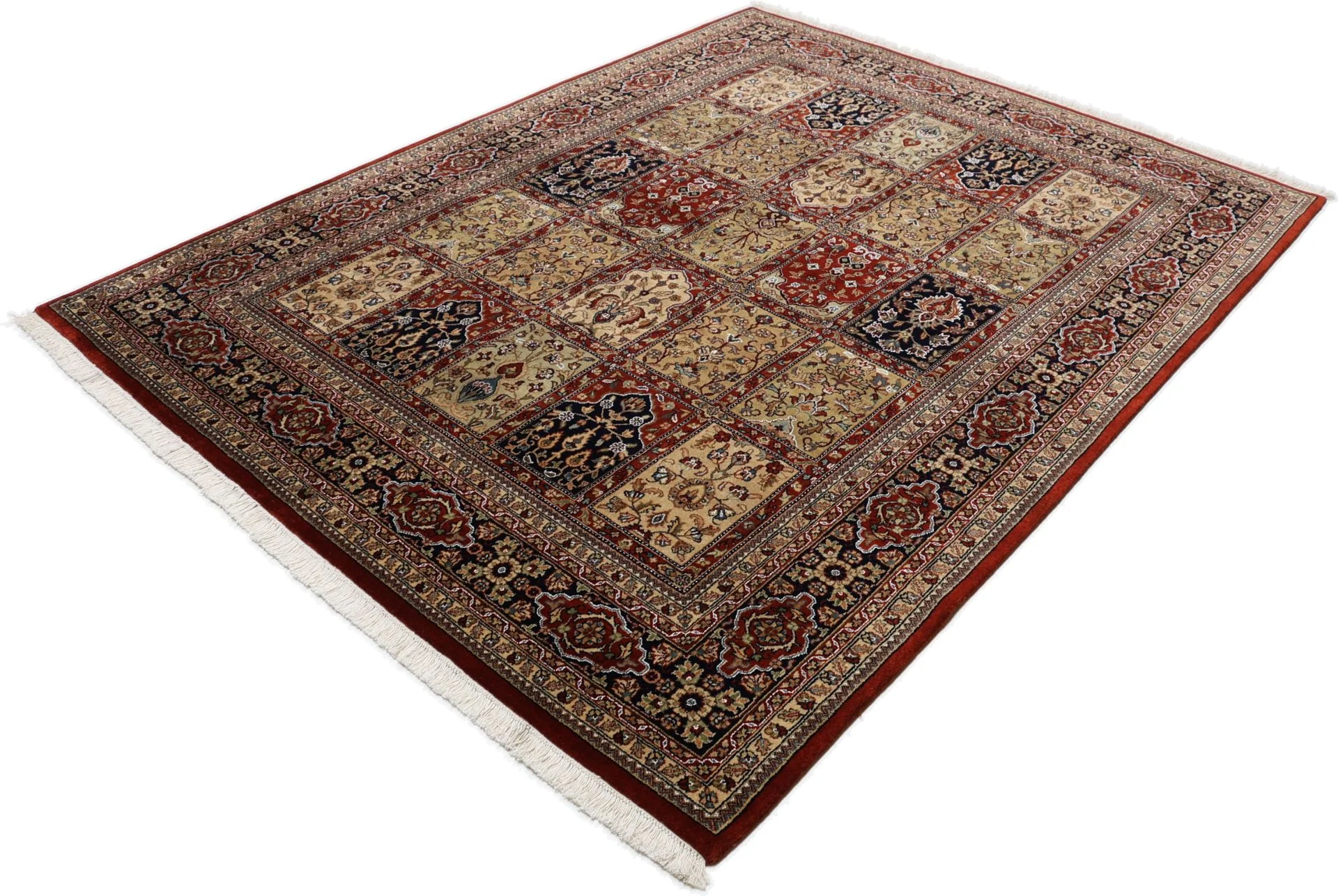 Handgeknüpfter Ghom Orientteppich 196 × 254 cm