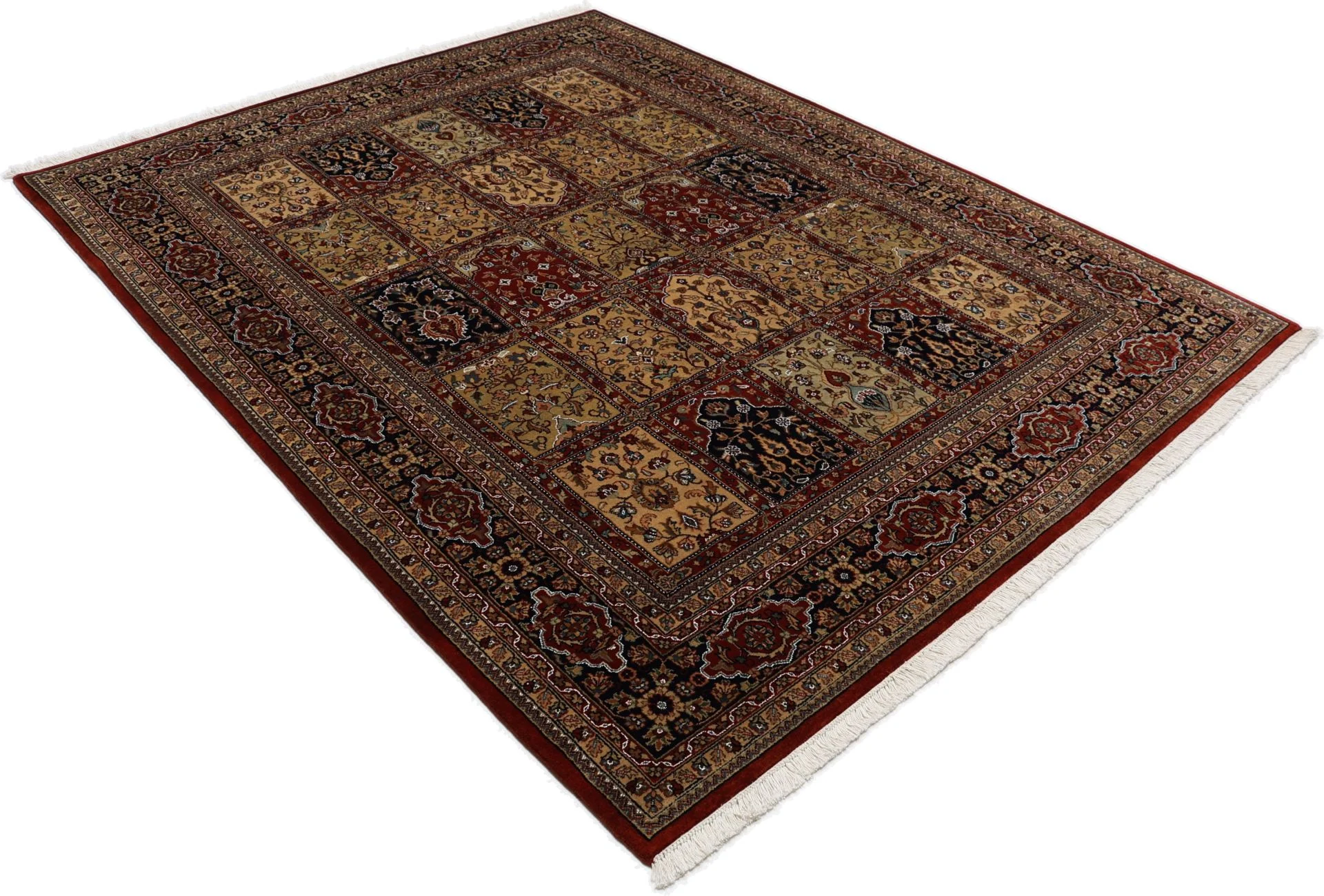 Handgeknüpfter Ghom Orientteppich 196 × 254 cm