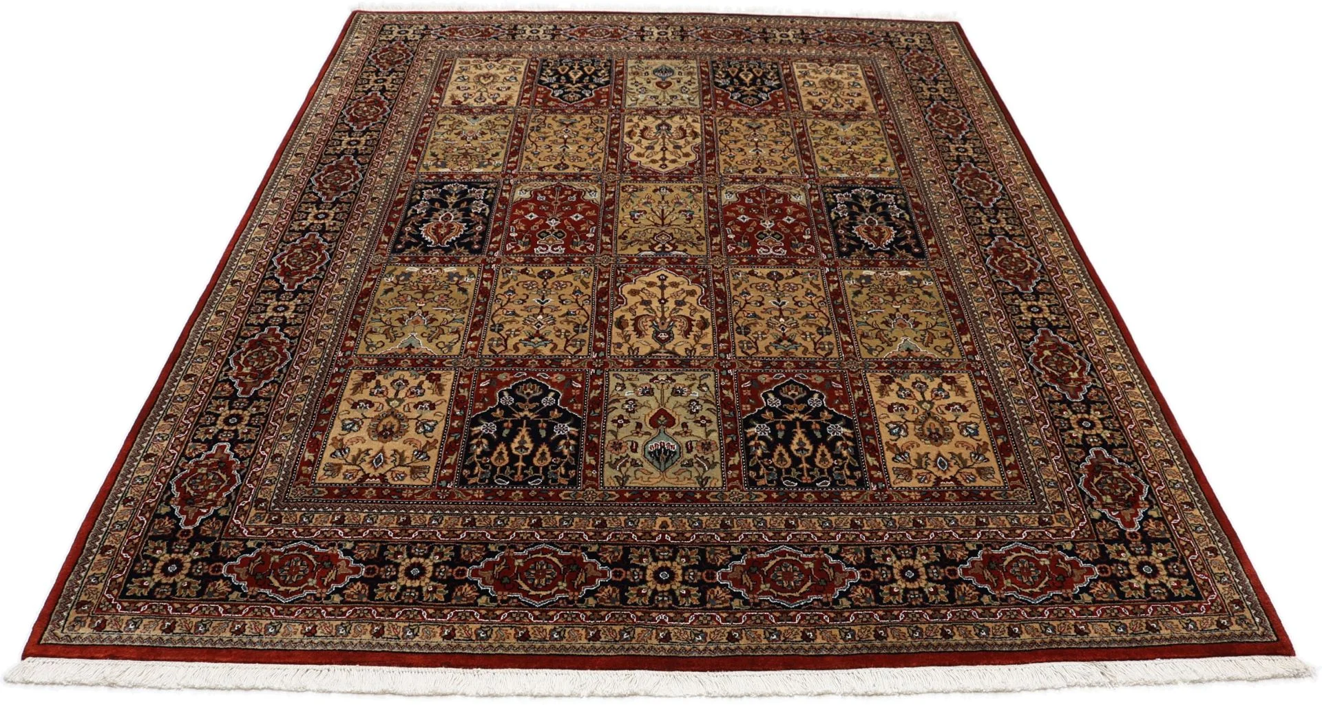 Handgeknüpfter Ghom Orientteppich 196 × 254 cm