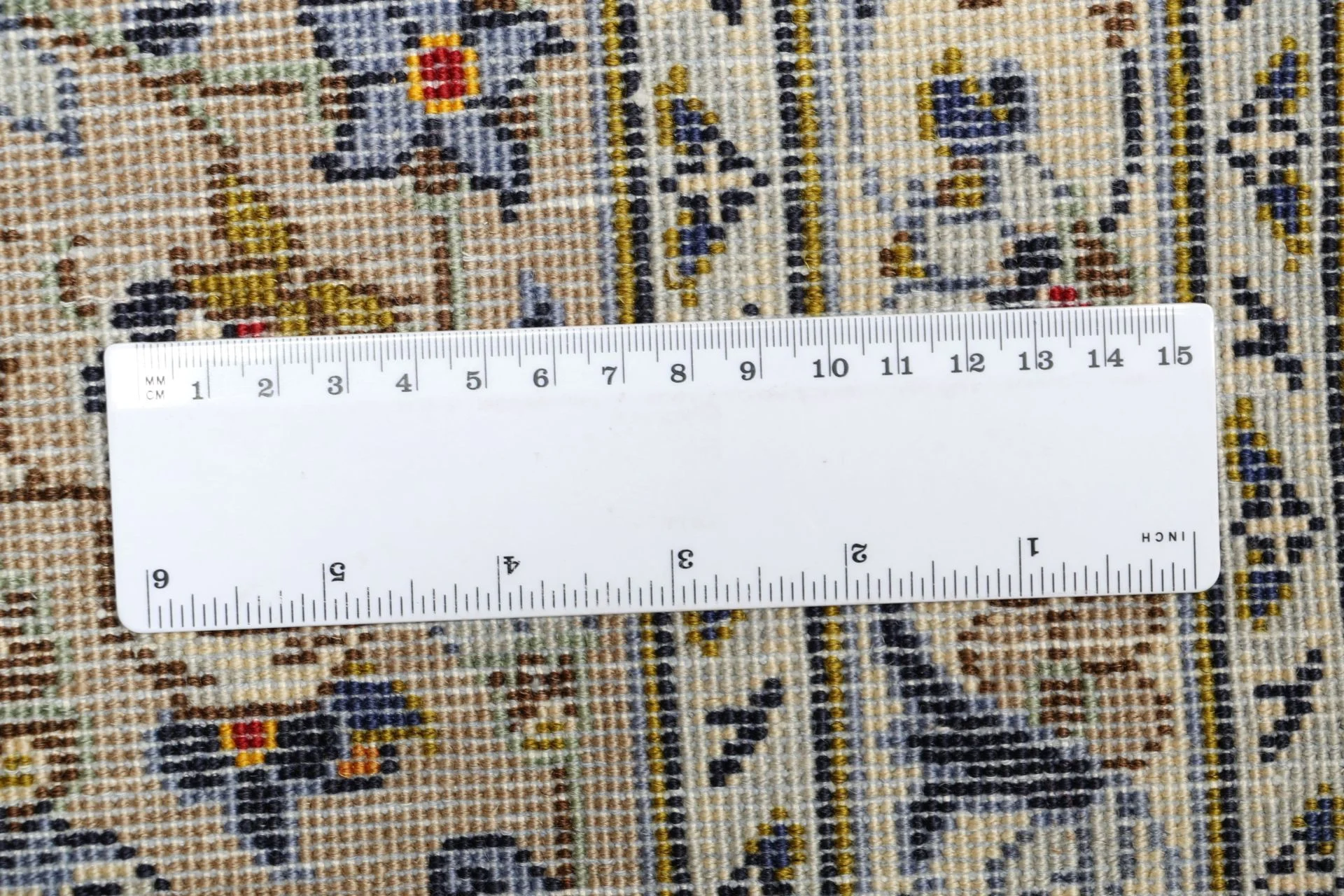 Kashan Perserteppich 240 × 340 cm aus Wolle, handgeknüpft
