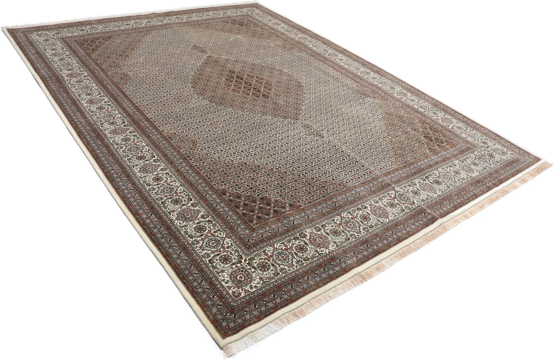 Handgeknüpfter Täbriz Orientteppich 299 × 391 cm
