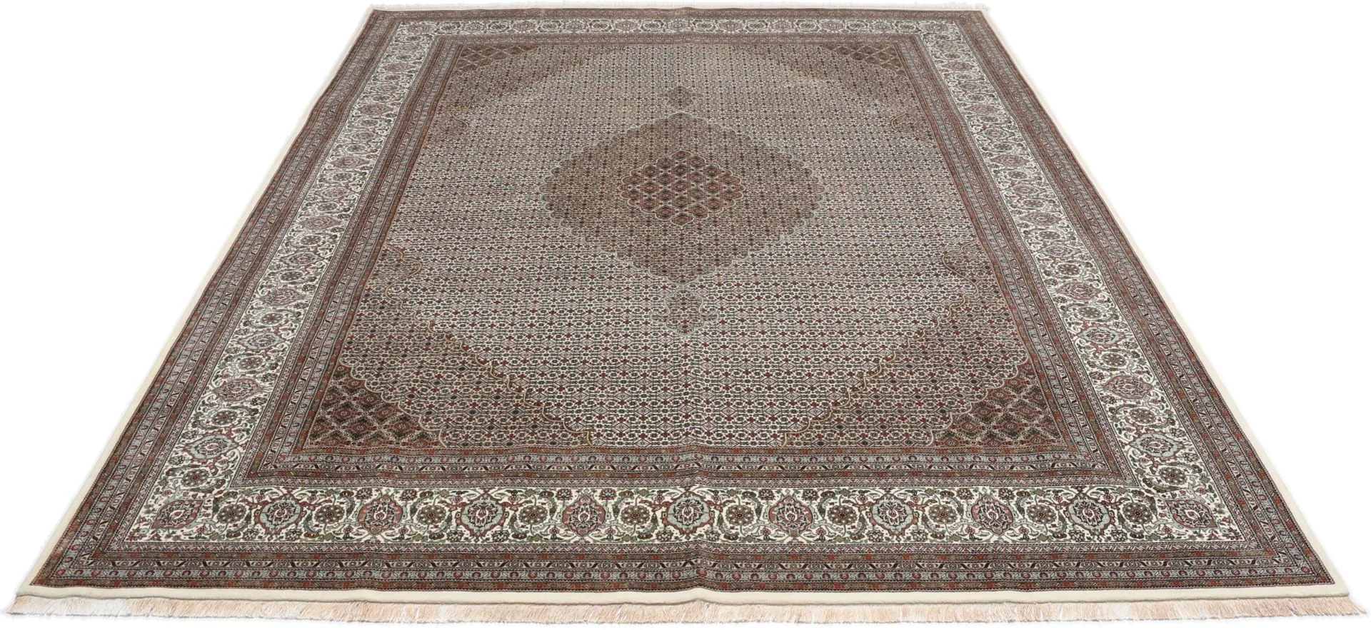 Handgeknüpfter Täbriz Orientteppich 299 × 391 cm