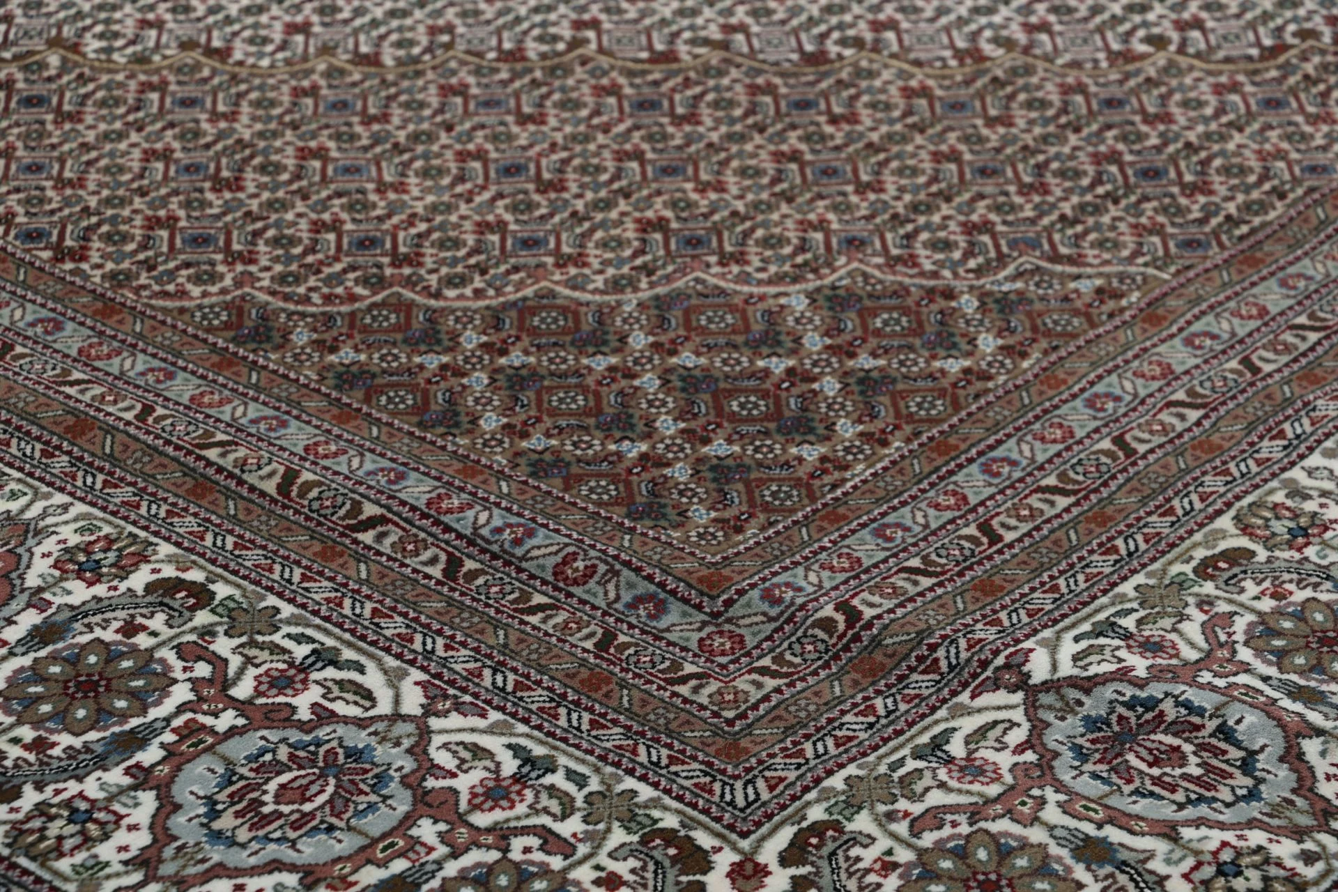 Handgeknüpfter Täbriz Orientteppich, 298 × 397 cm, Wolle