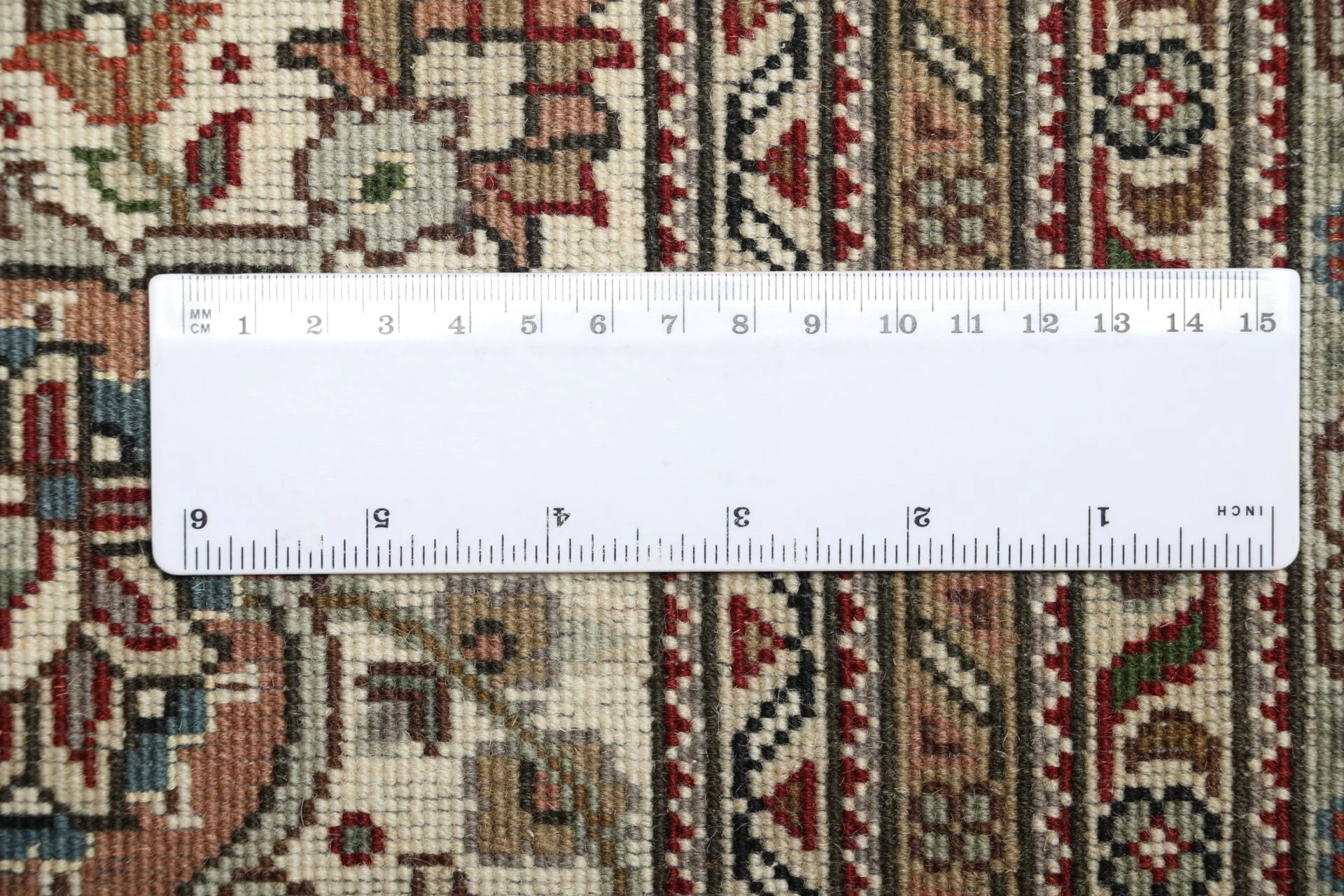 Handgeknüpfter Täbriz Orientteppich, 298 × 397 cm, Wolle