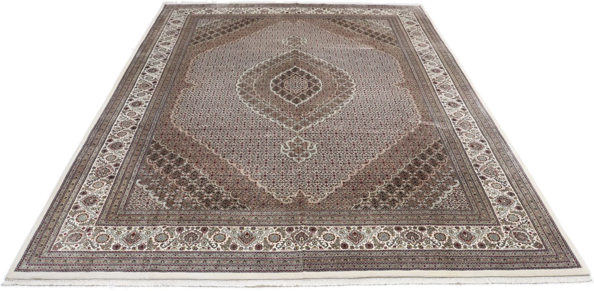 Täbriz Orientteppich 298 × 396 cm aus Wolle, handgeknüpft