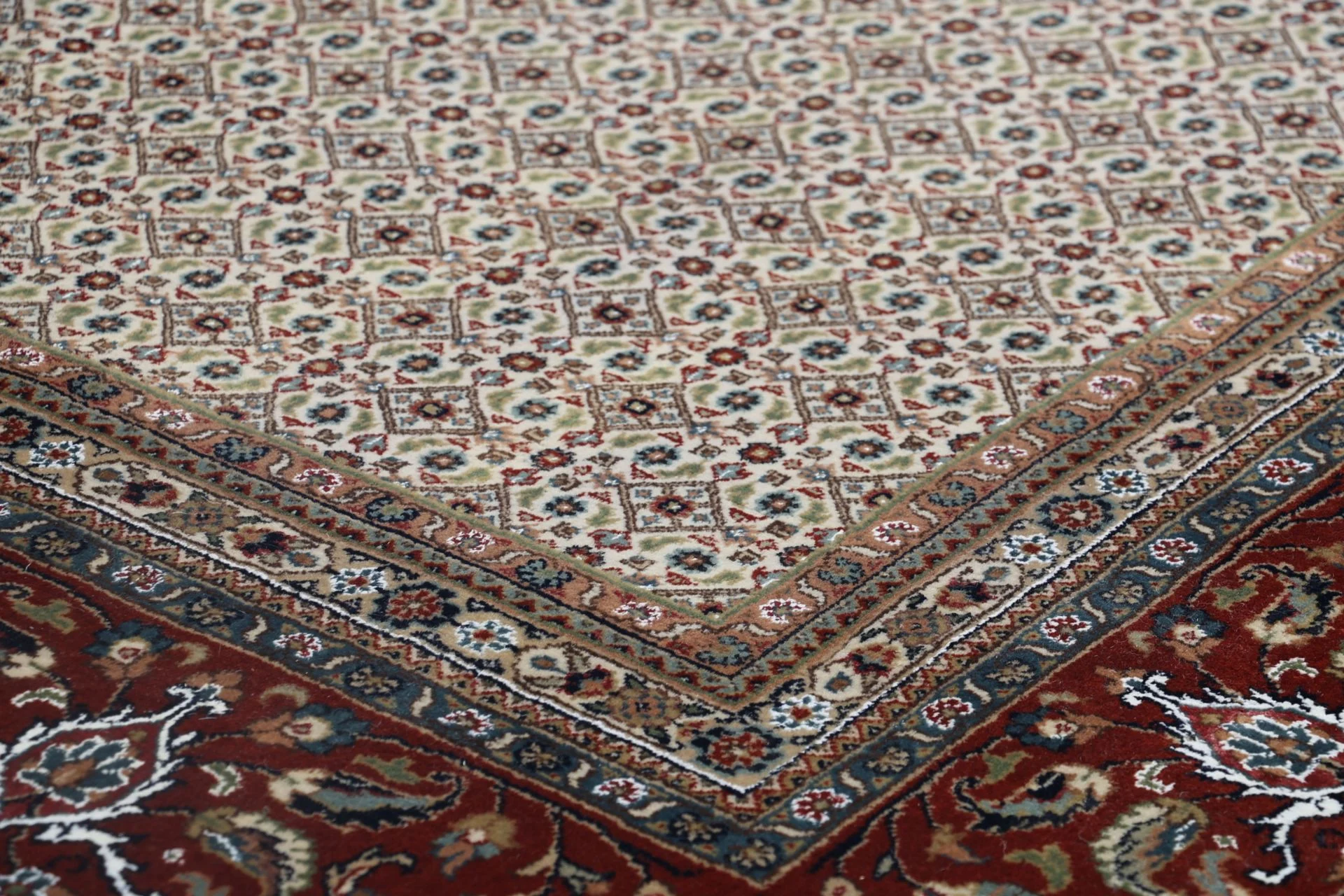 Moud Orientteppich aus Indien, 298 × 398 cm