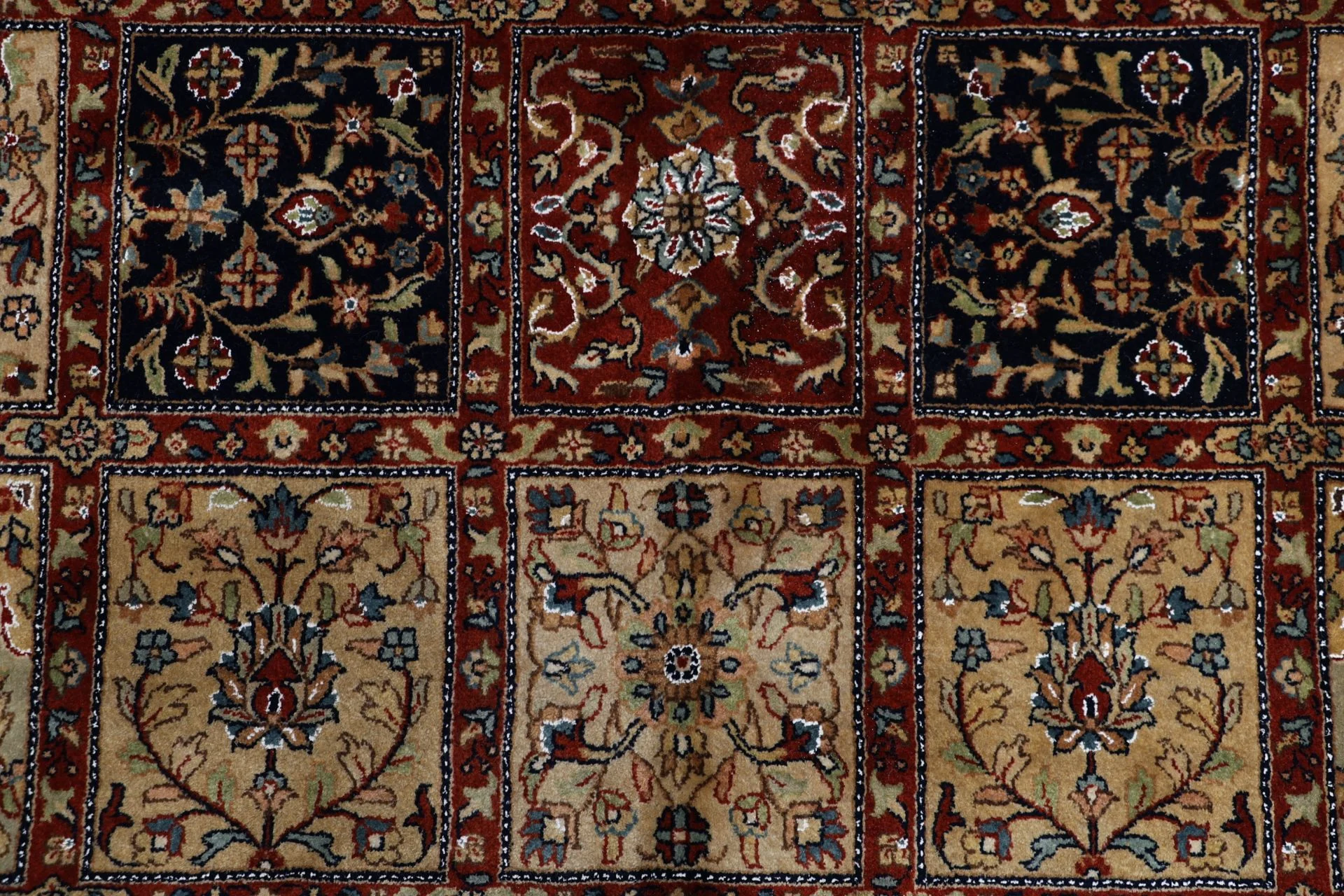 Handgeknüpfter Ghom Orientteppich, 302 × 395 cm, Wolle