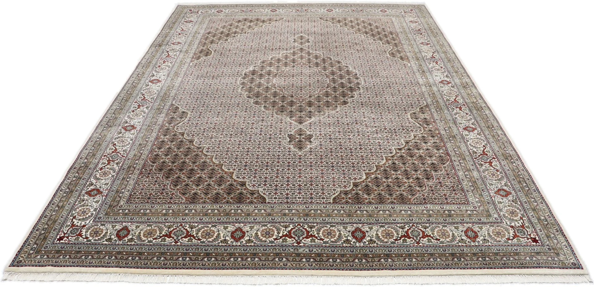 Handgeknüpfter Täbriz Orientteppich 250 × 354 cm