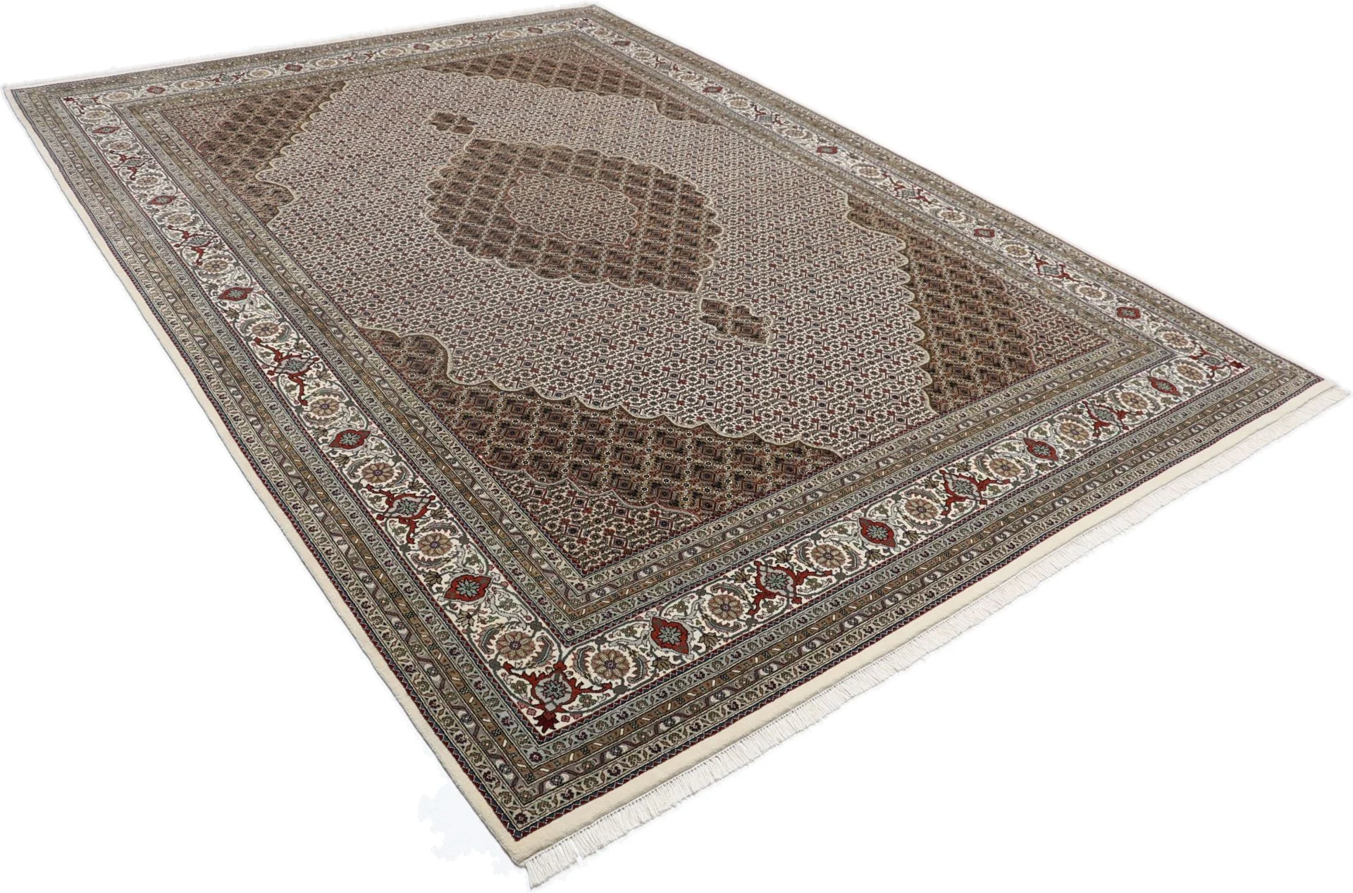 Handgeknüpfter Täbriz Orientteppich 250 × 354 cm