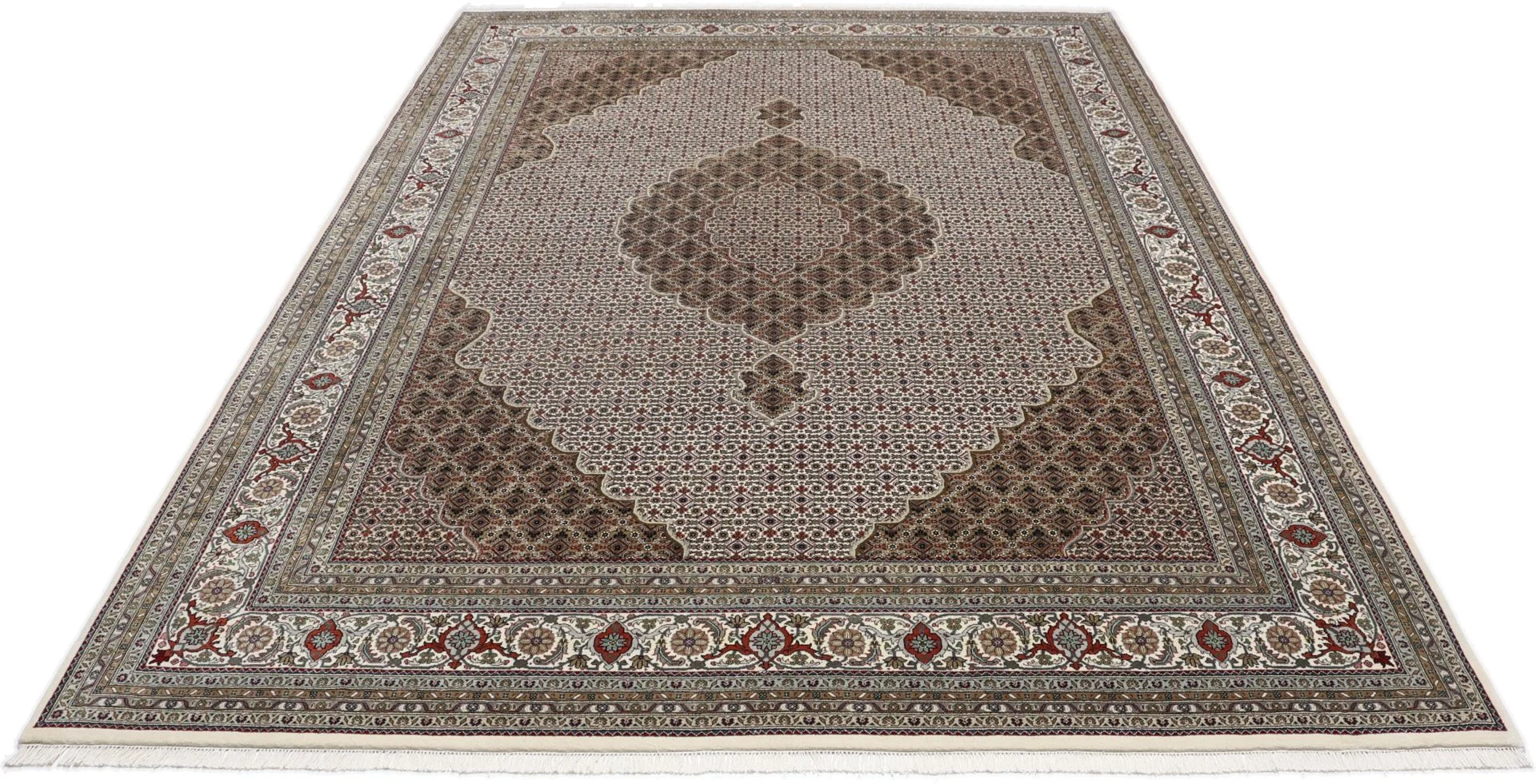 Handgeknüpfter Täbriz Orientteppich 250 × 354 cm