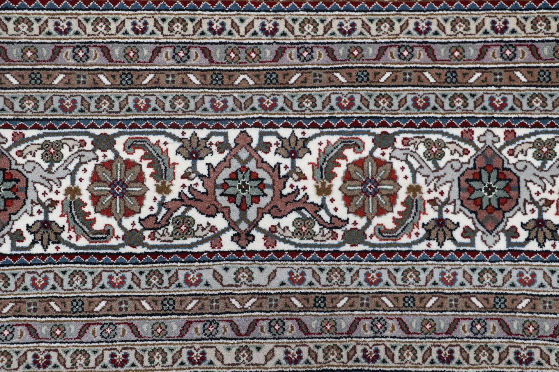 Handgeknüpfter Täbriz Orientteppich, 253 × 348 cm, Wolle