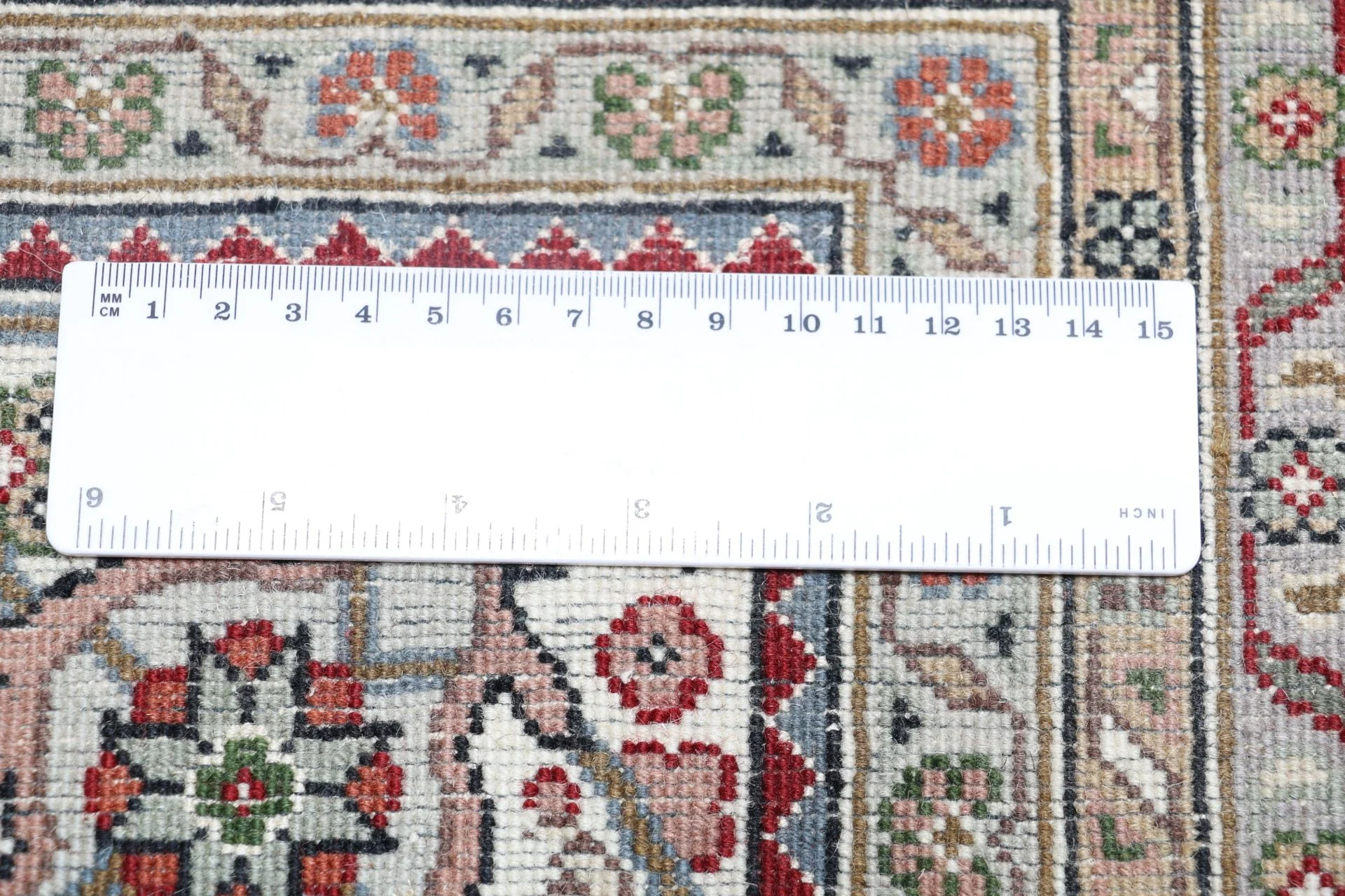 Handgeknüpfter Täbriz Orientteppich, 253 × 348 cm, Wolle