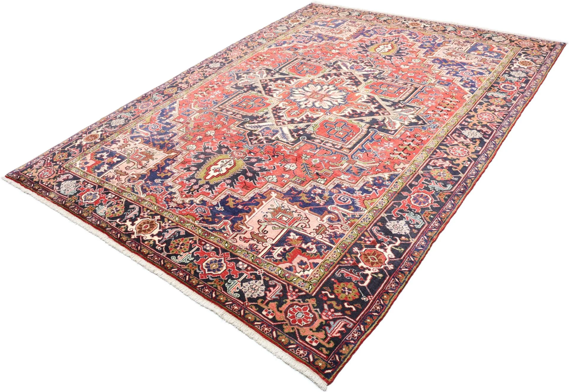 Heriz Perserteppich 247 × 330 cm aus Wolle, handgeknüpft