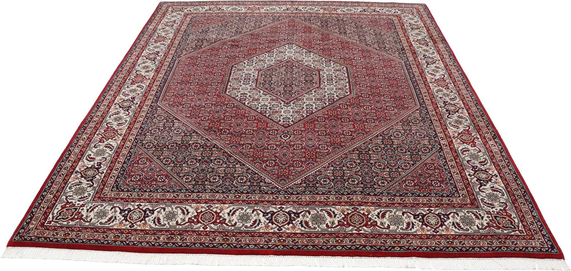 Bijar Orientteppich 243 × 299 cm aus Wolle, handgeknüpft