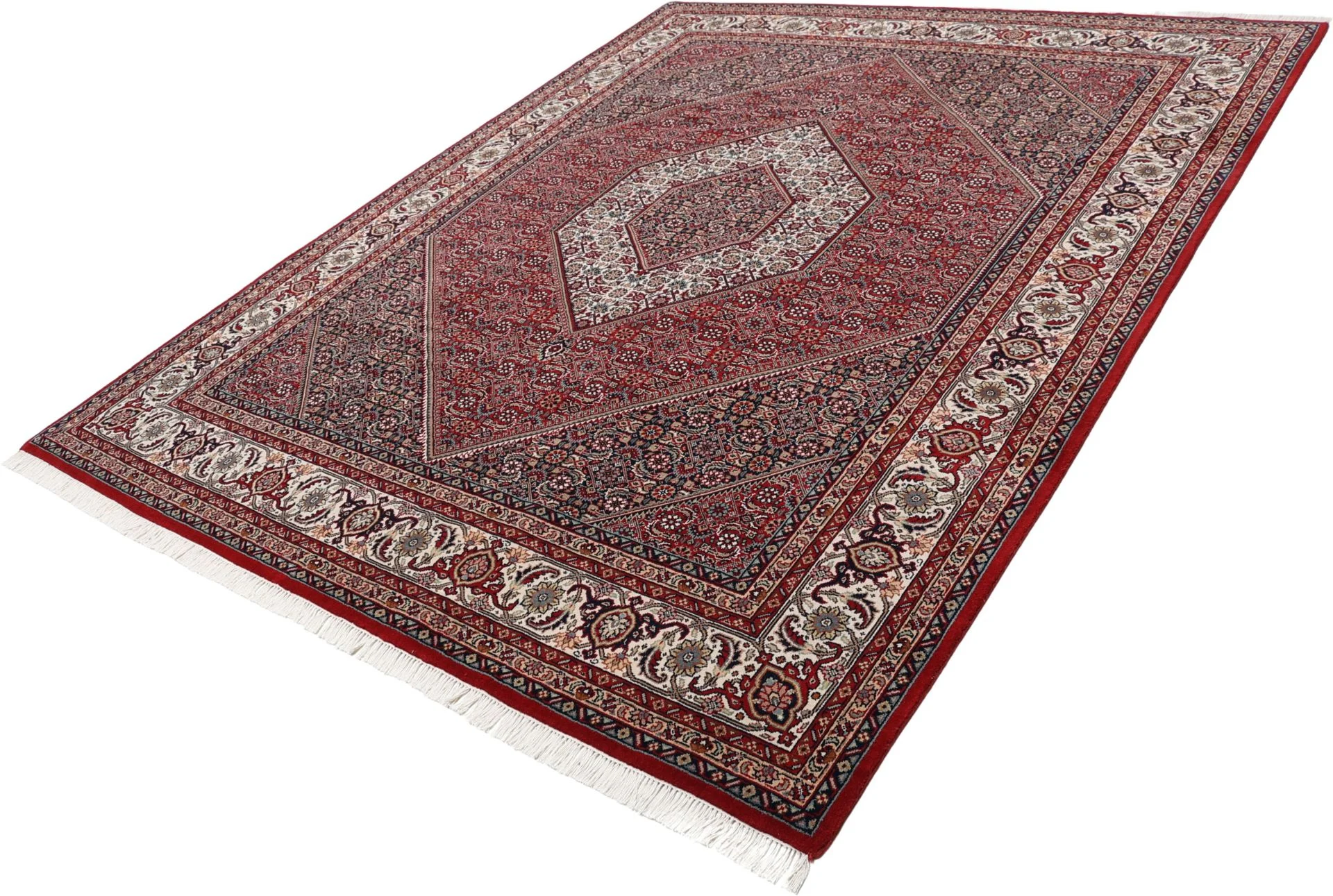 Bijar Orientteppich 243 × 299 cm aus Wolle, handgeknüpft