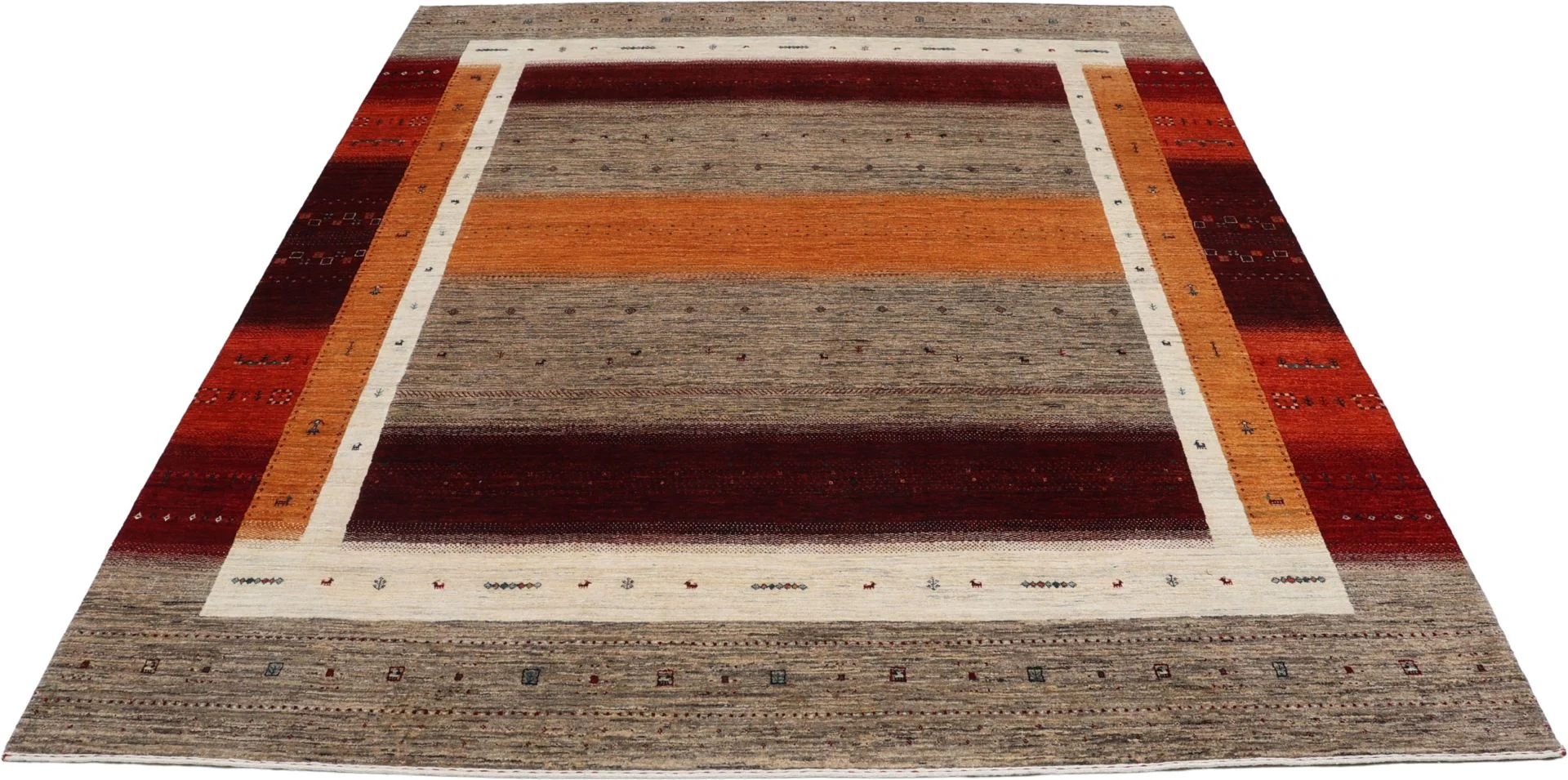 Loribaft Orientteppich aus Indien, 248 × 306 cm