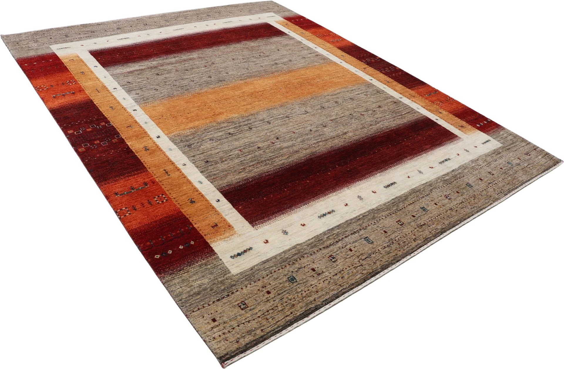 Loribaft Orientteppich aus Indien, 248 × 306 cm