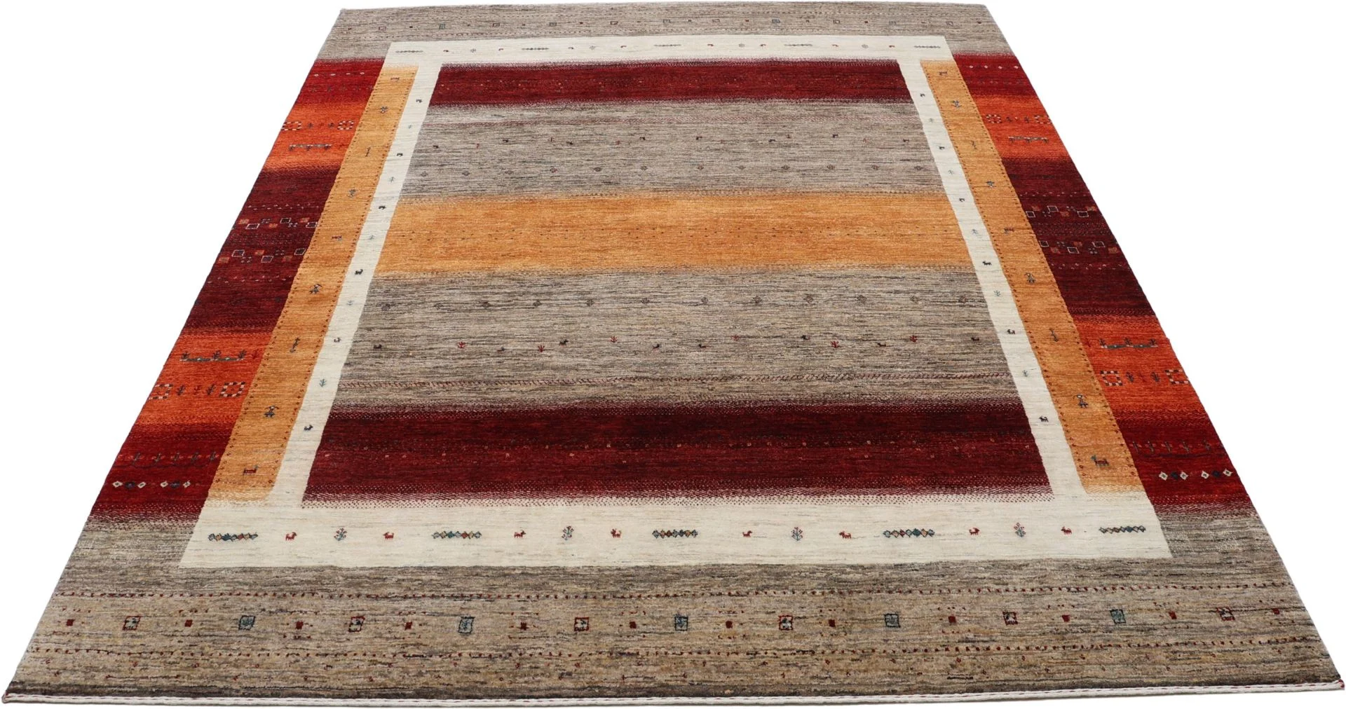 Loribaft Orientteppich aus Indien, 248 × 306 cm