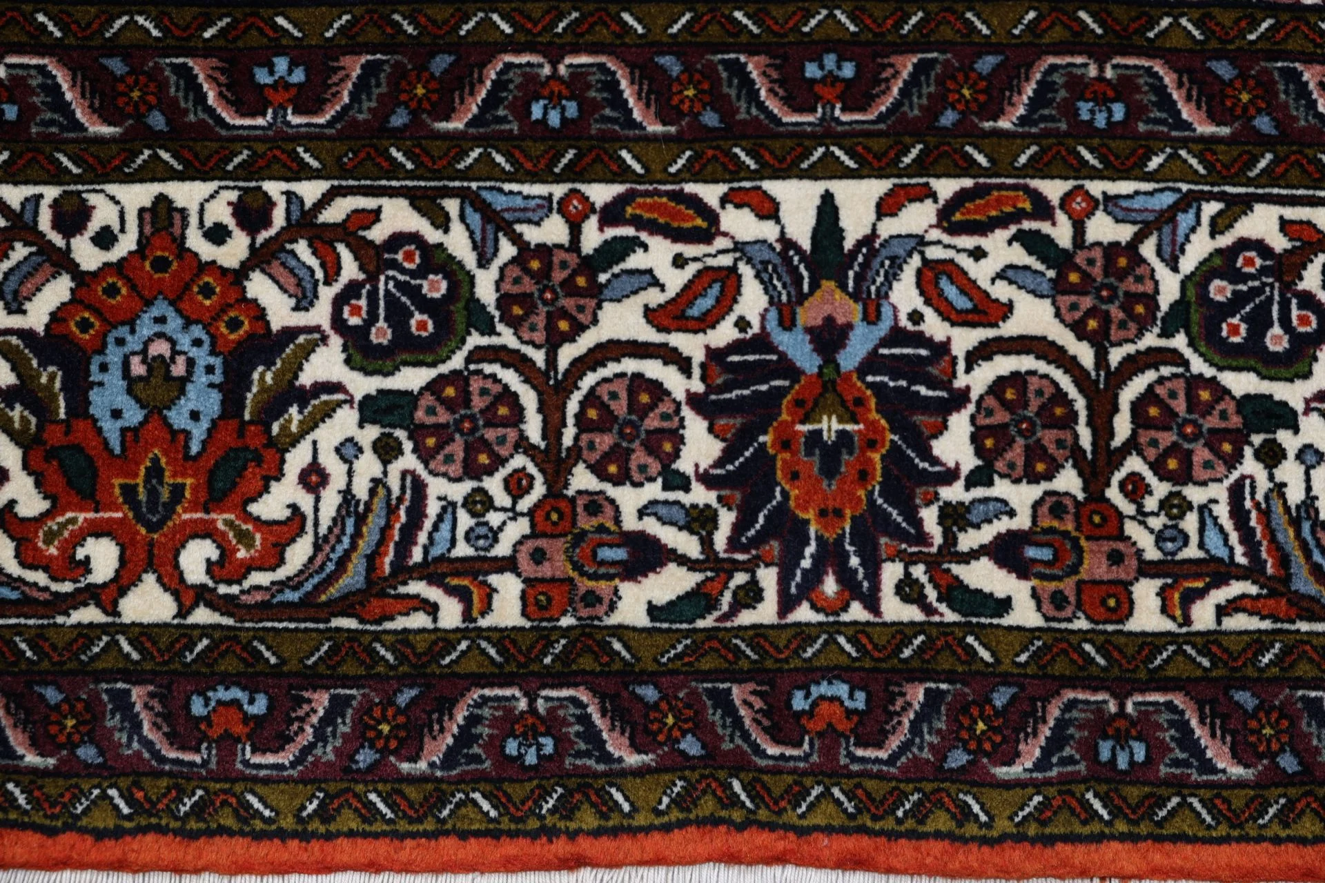 Bijar Perserteppich aus Iran, 253 × 356 cm