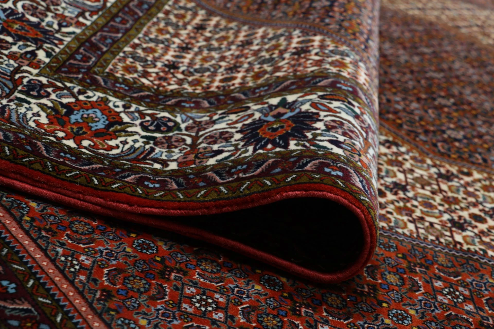 Bijar Perserteppich aus Iran, 253 × 356 cm