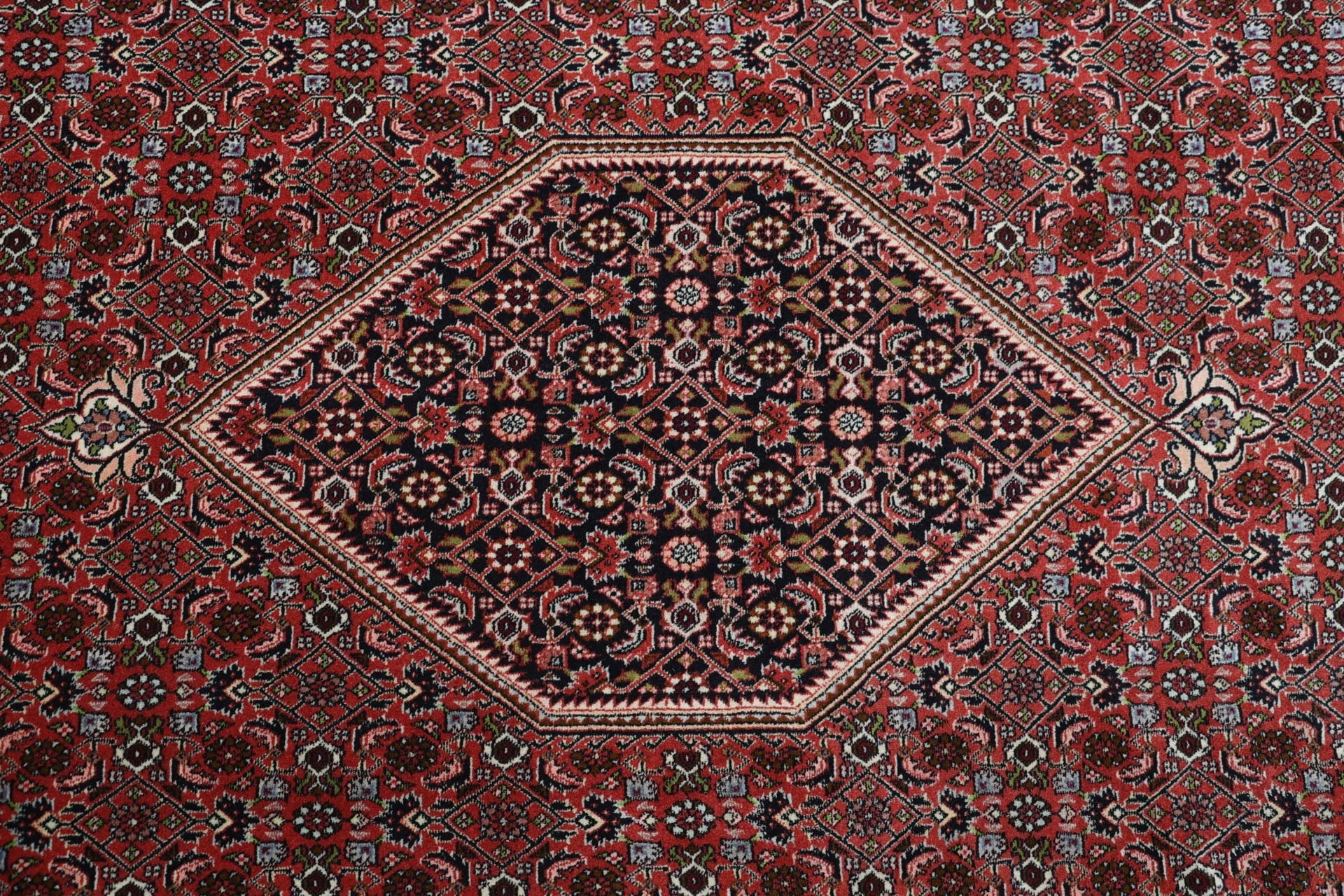 Handgeknüpfter Bijar Perserteppich 254 × 355 cm