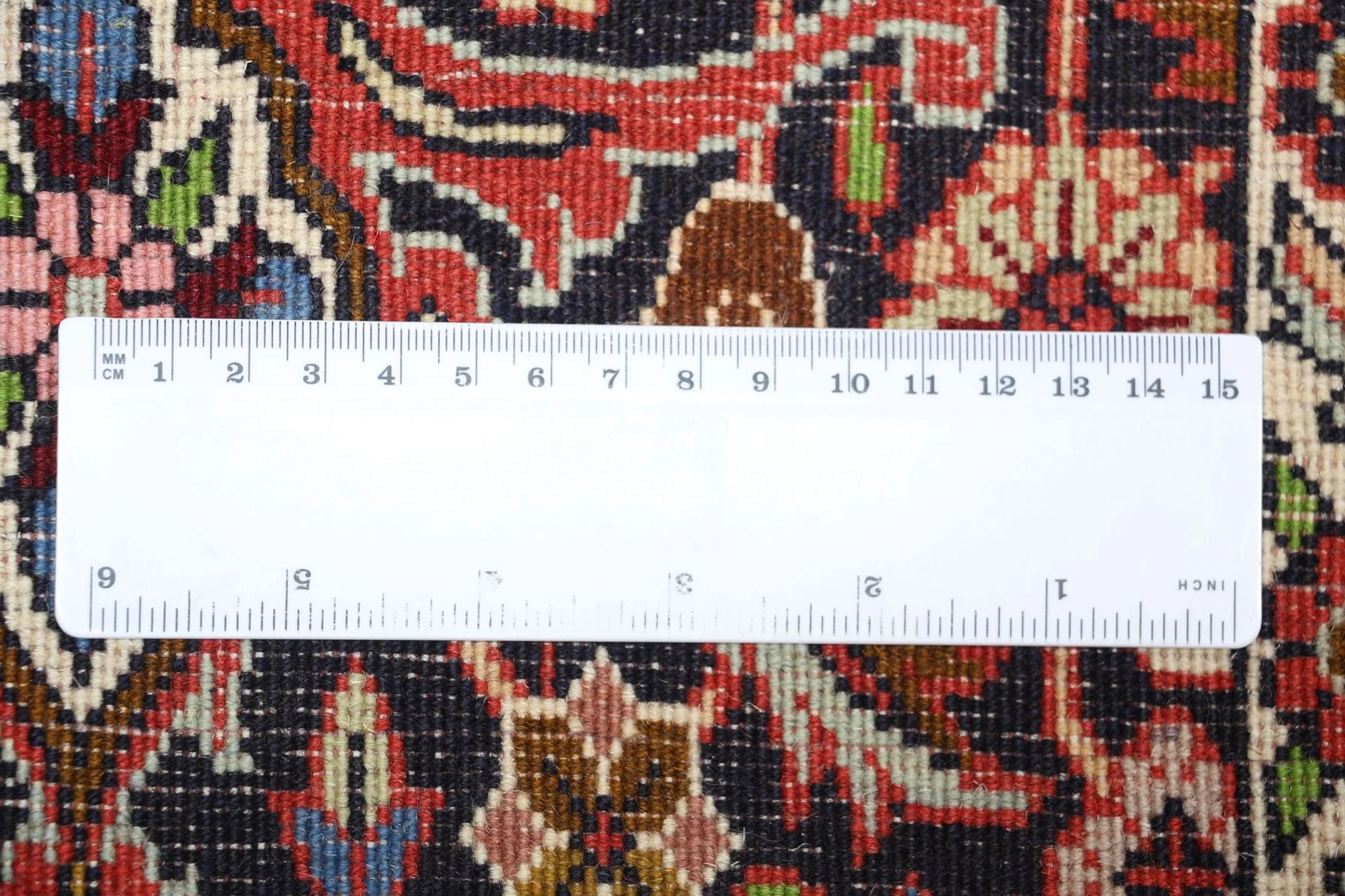 Handgeknüpfter Bijar Perserteppich 254 × 355 cm