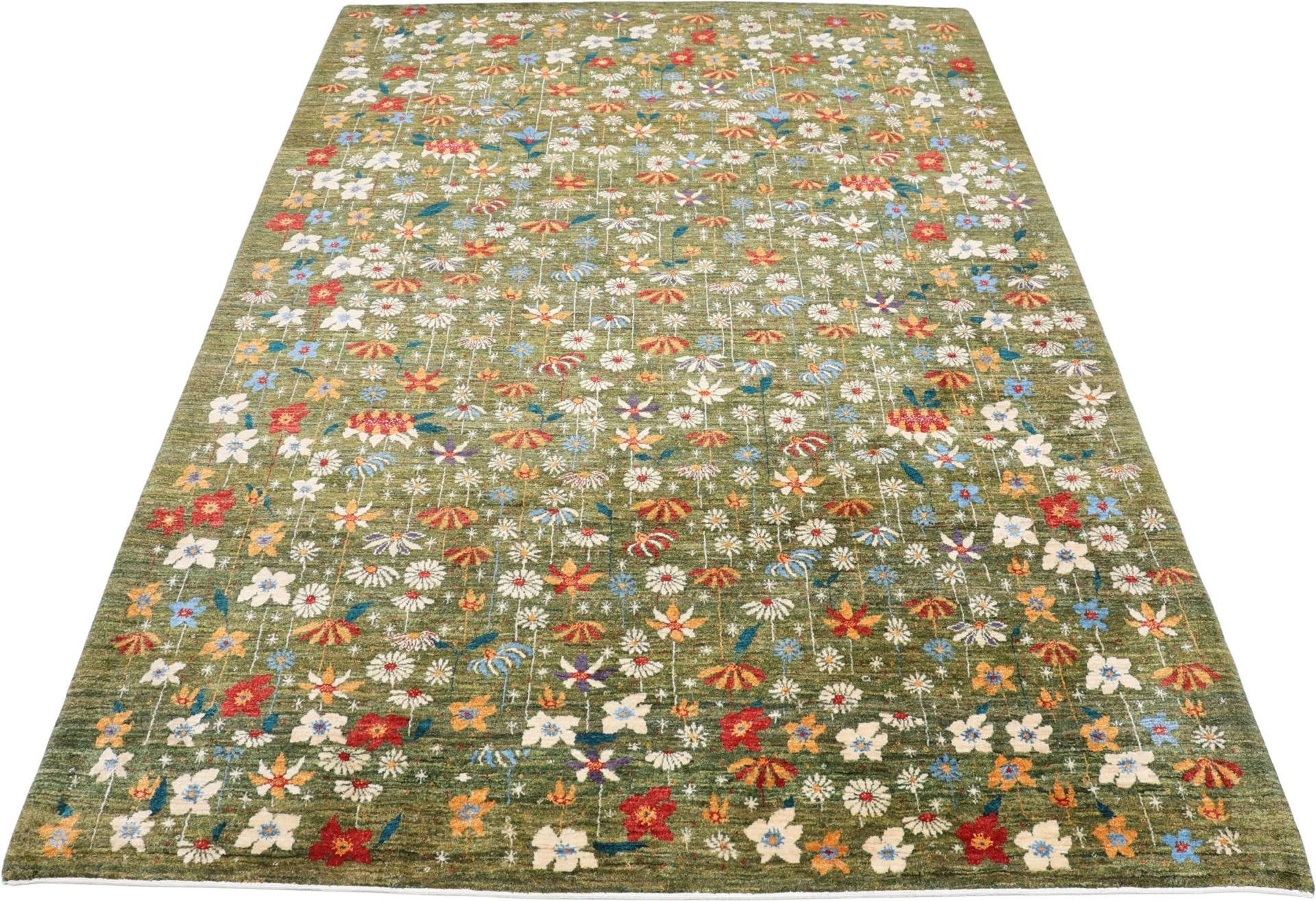 Handgeknüpfter Loribaft Perserteppich, 206 × 298 cm, Wolle