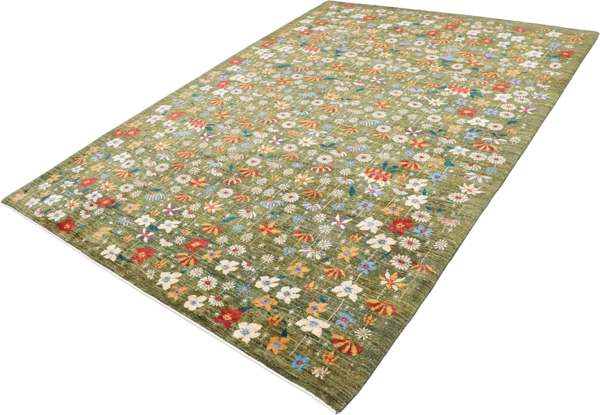 Handgeknüpfter Loribaft Perserteppich, 206 × 298 cm, Wolle