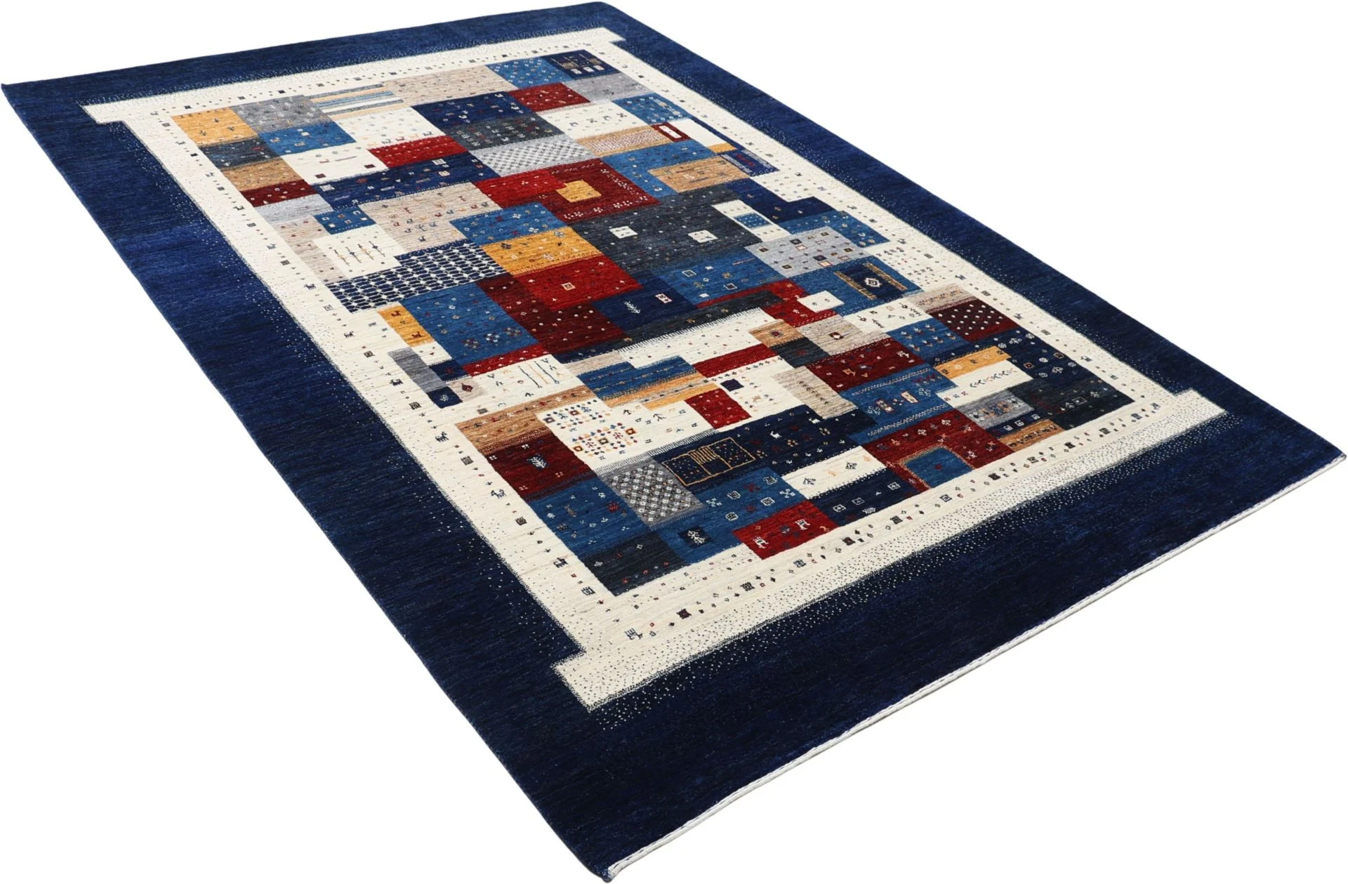 Handgeknüpfter Loribaft Orientteppich, 209 × 299 cm, Wolle