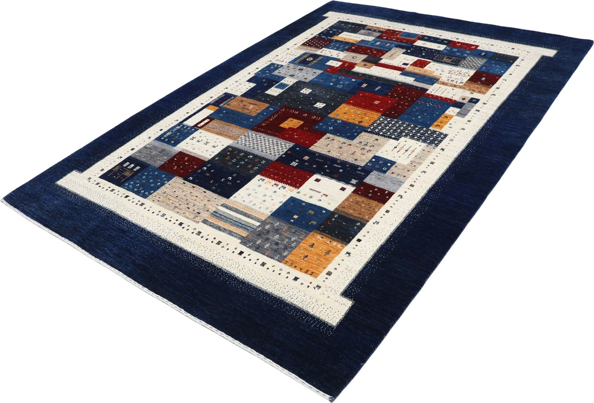 Handgeknüpfter Loribaft Orientteppich, 209 × 299 cm, Wolle