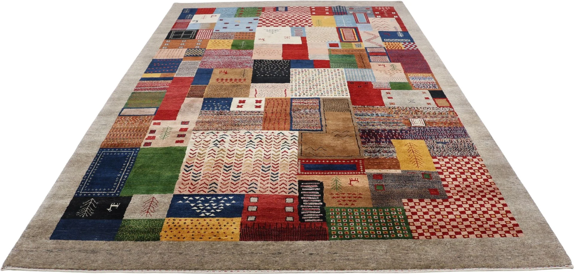 Loribaft Orientteppich aus Indien, 204 × 309 cm