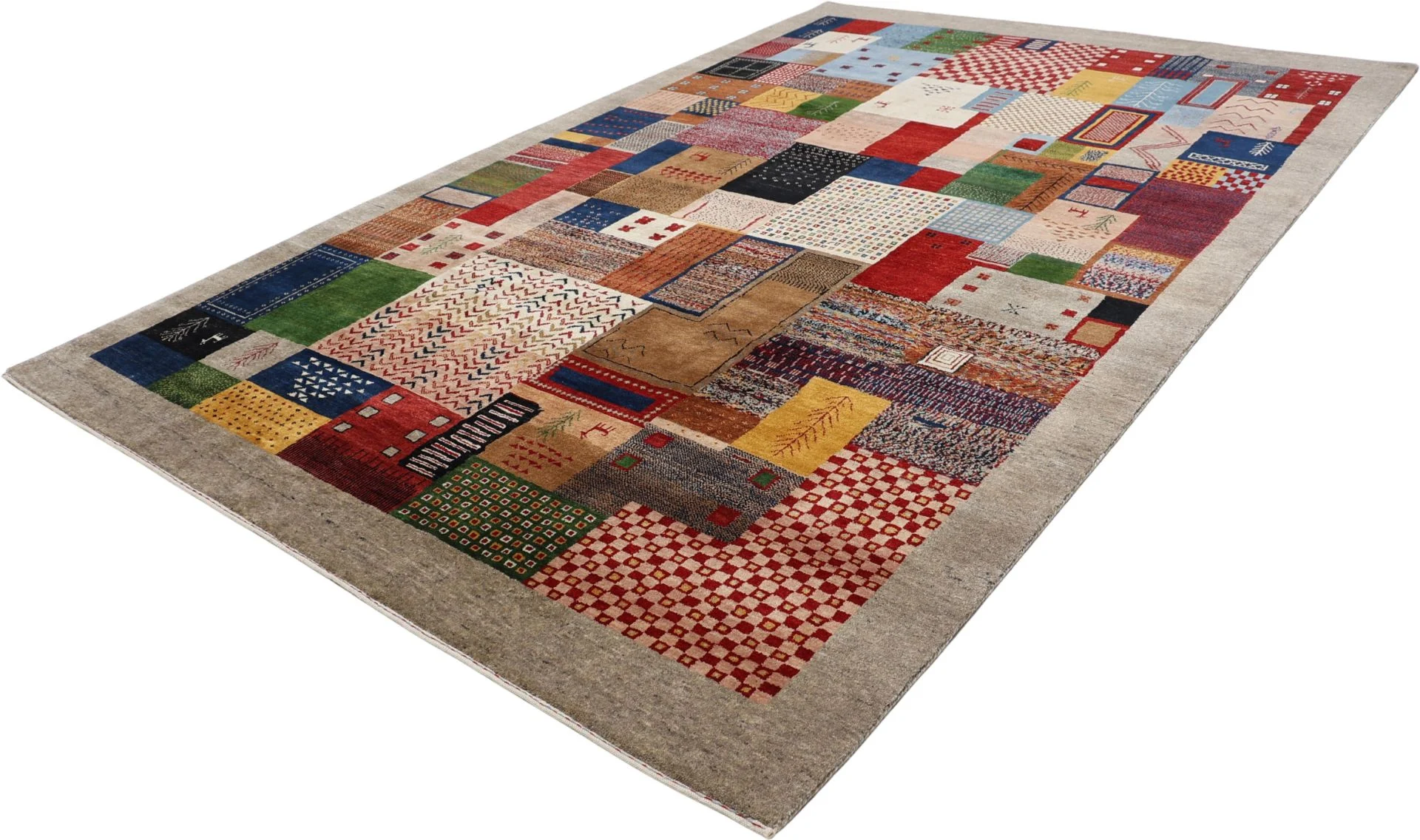 Loribaft Orientteppich aus Indien, 204 × 309 cm