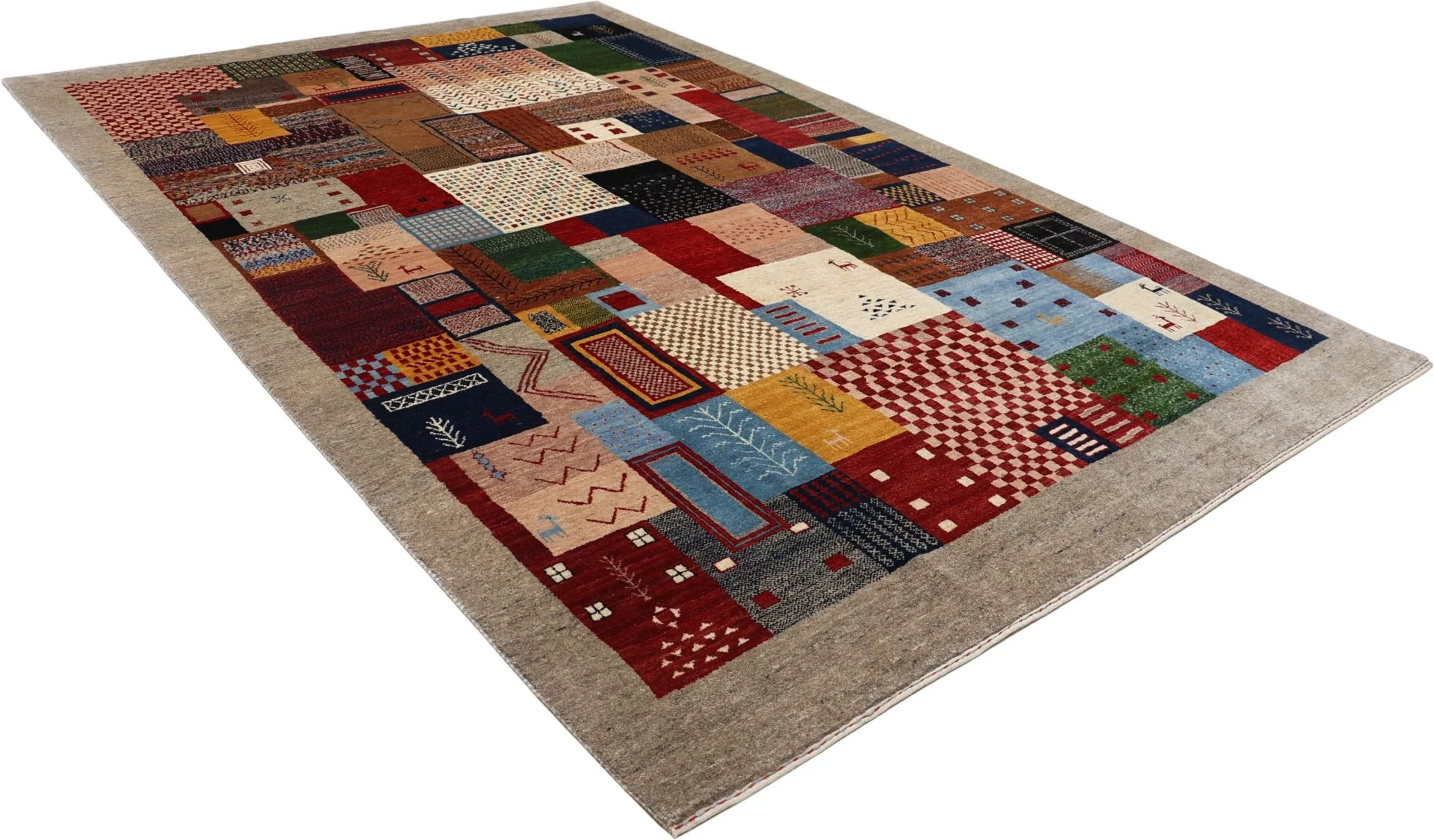Loribaft Orientteppich aus Indien, 204 × 309 cm
