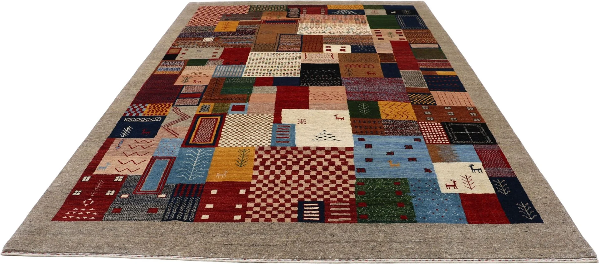 Loribaft Orientteppich aus Indien, 204 × 309 cm