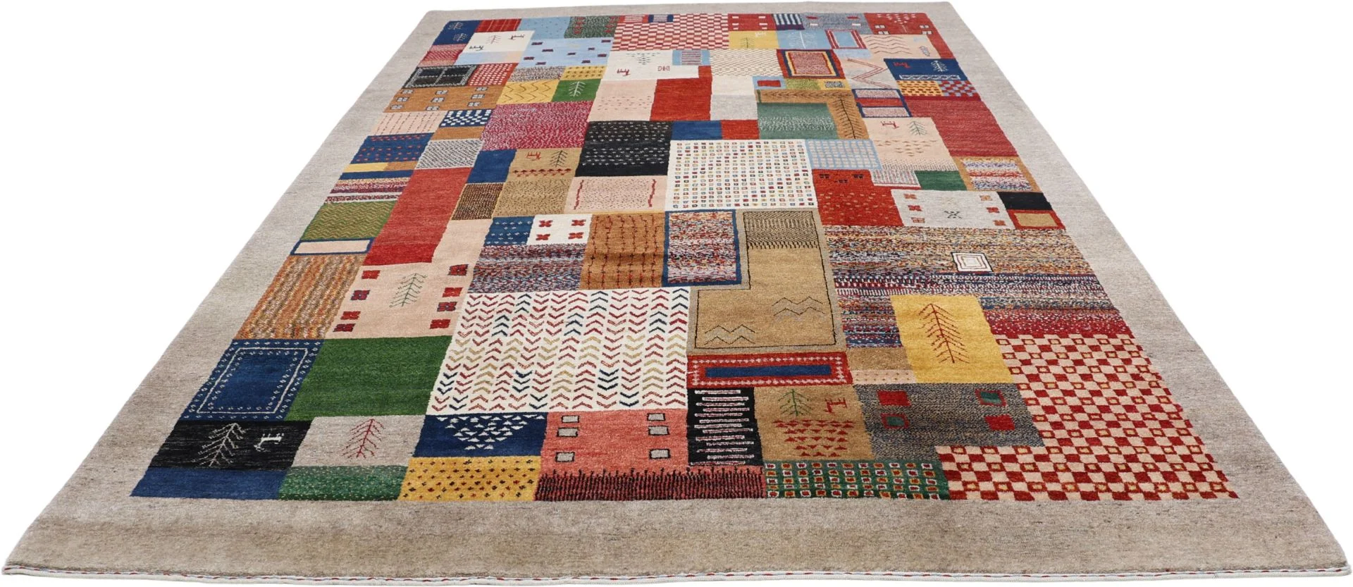 Loribaft Orientteppich 195 × 308 cm aus Wolle, handgeknüpft