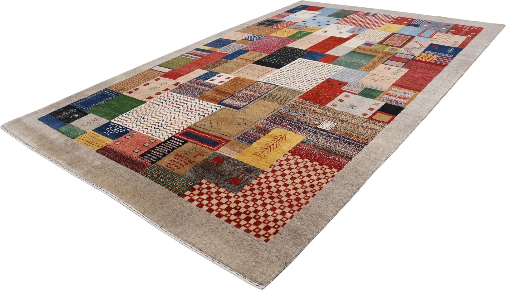 Loribaft Orientteppich 195 × 308 cm aus Wolle, handgeknüpft