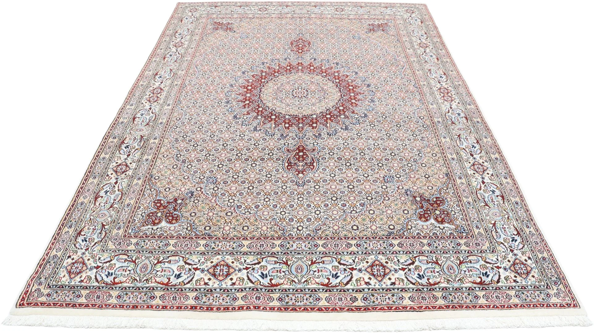Moud Perserteppich aus Iran, 190 × 290 cm