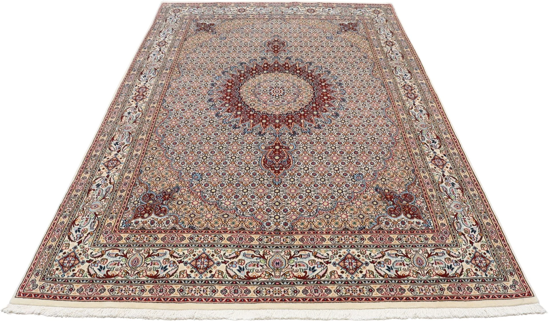 Moud Perserteppich aus Iran, 190 × 290 cm