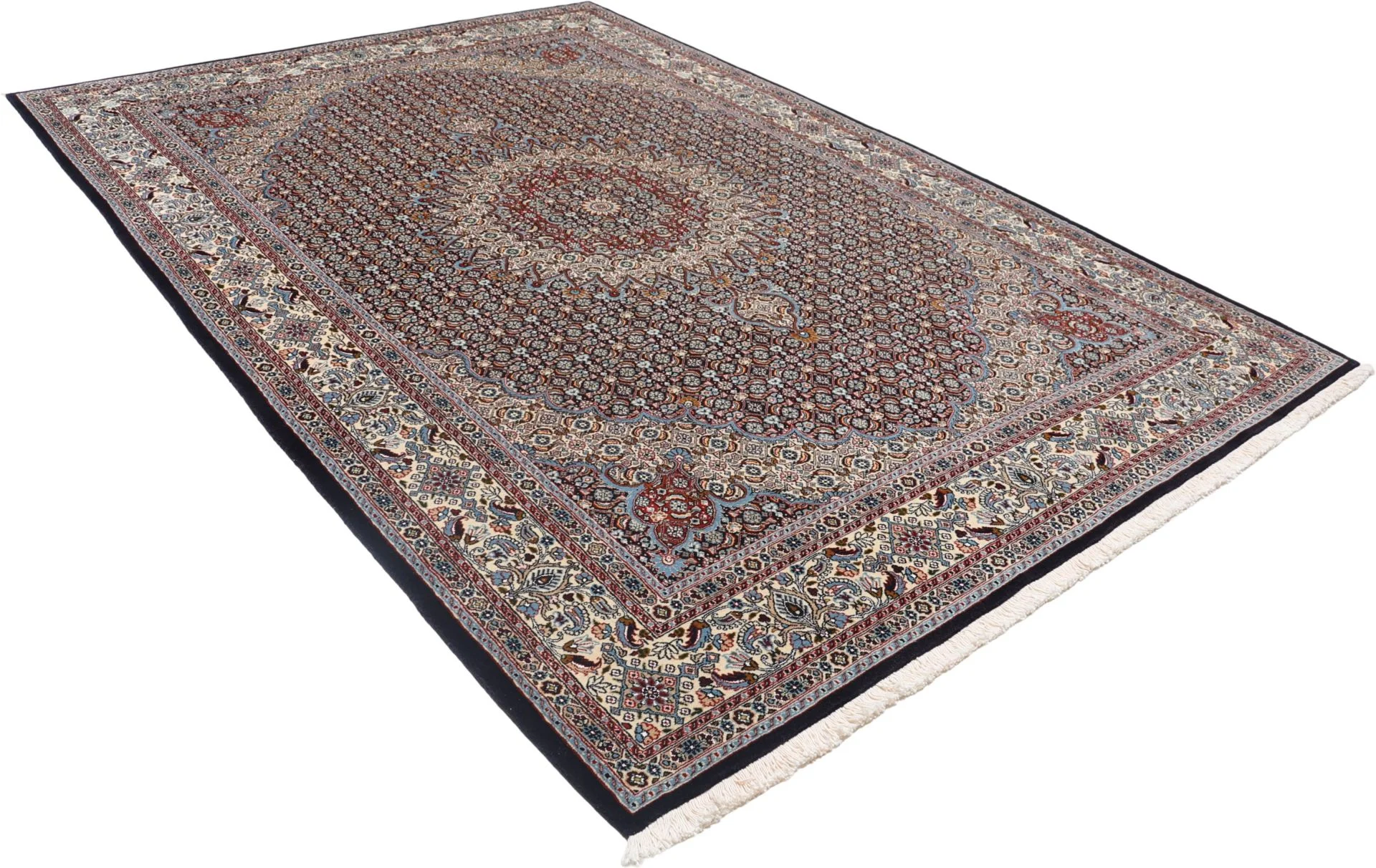 Moud Perserteppich aus Iran, 202 × 295 cm