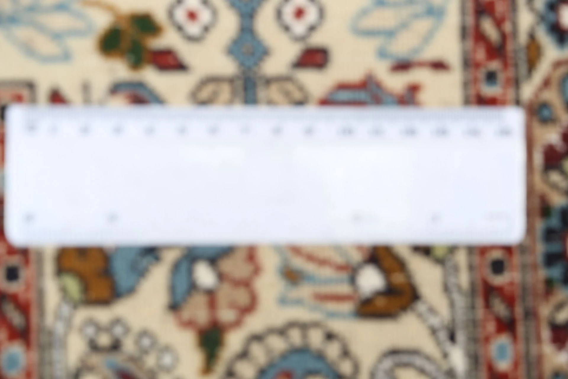 Moud Perserteppich aus Iran, 202 × 295 cm
