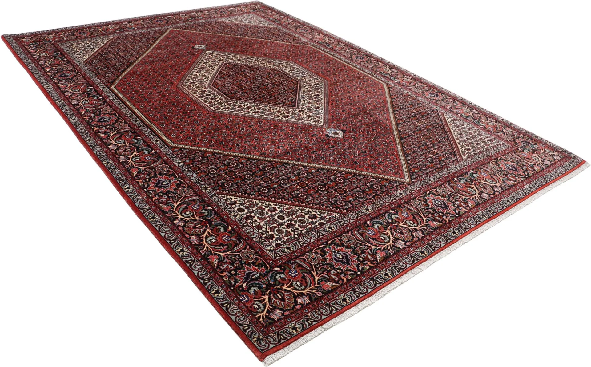 Handgeknüpfter Bijar Perserteppich 205 × 295 cm